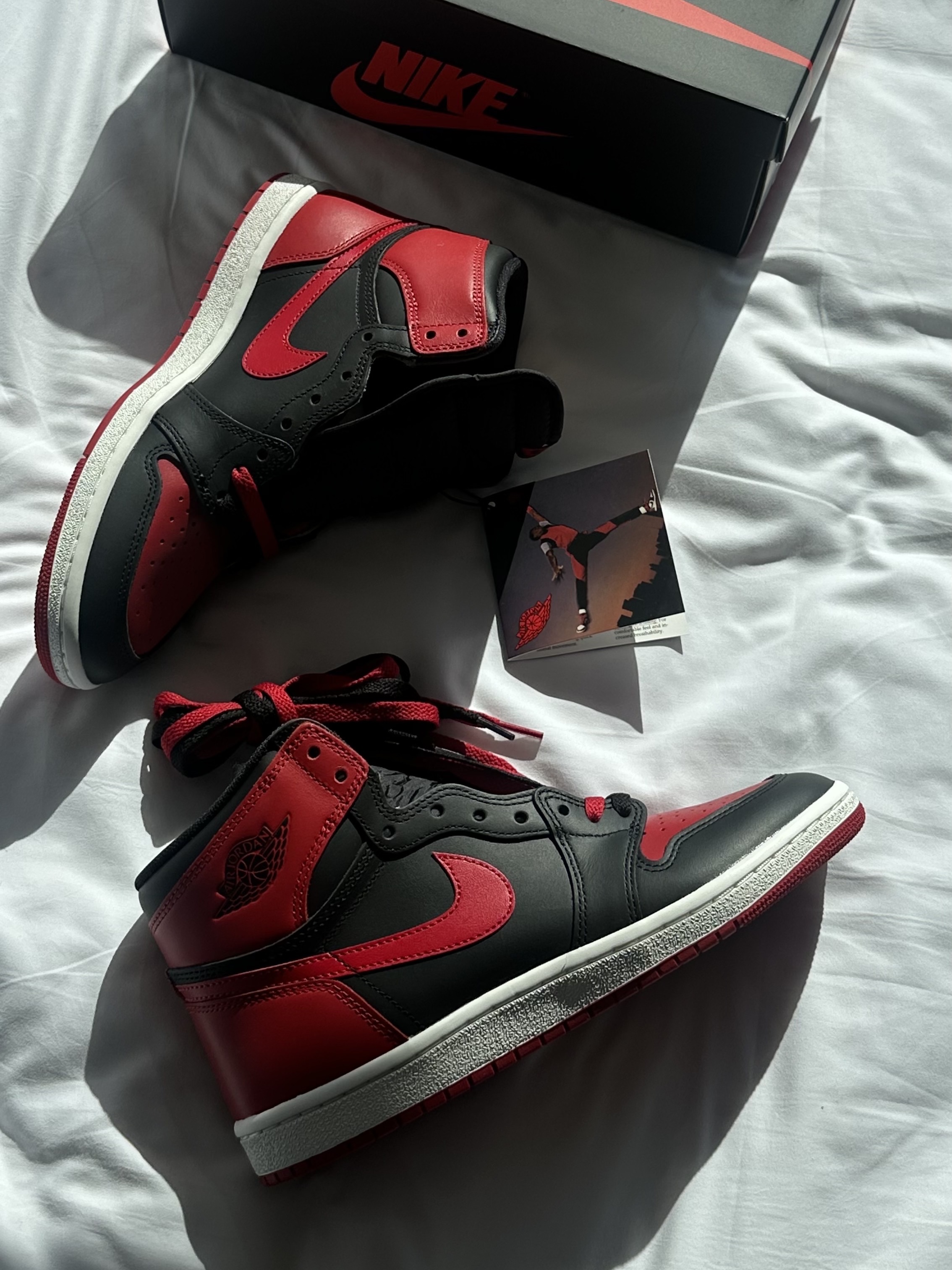 Jordan 1 High 85 Bred 착용 스타일