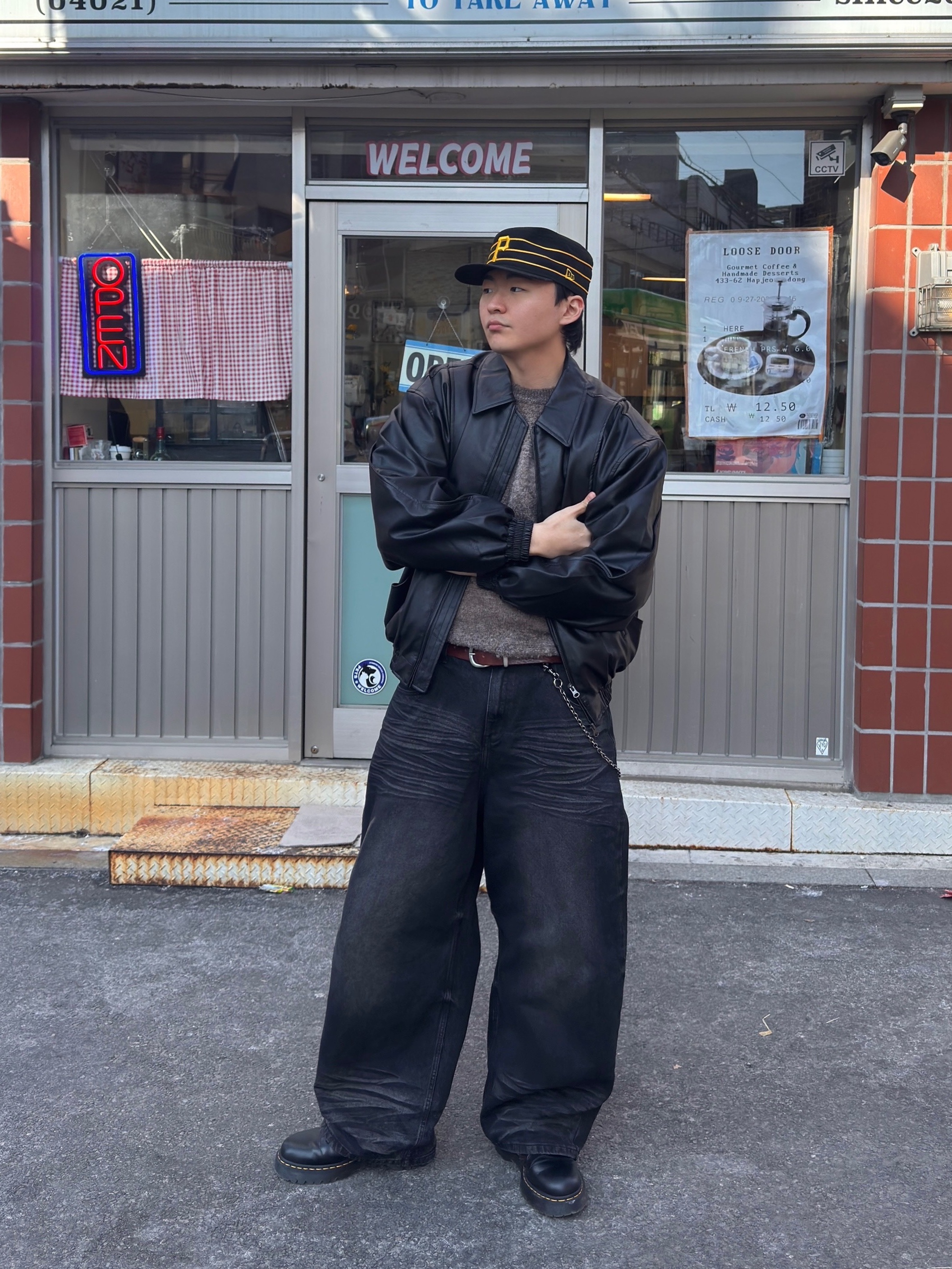 Dr. Martens 1461 Bex Black 착용 스타일 - 4