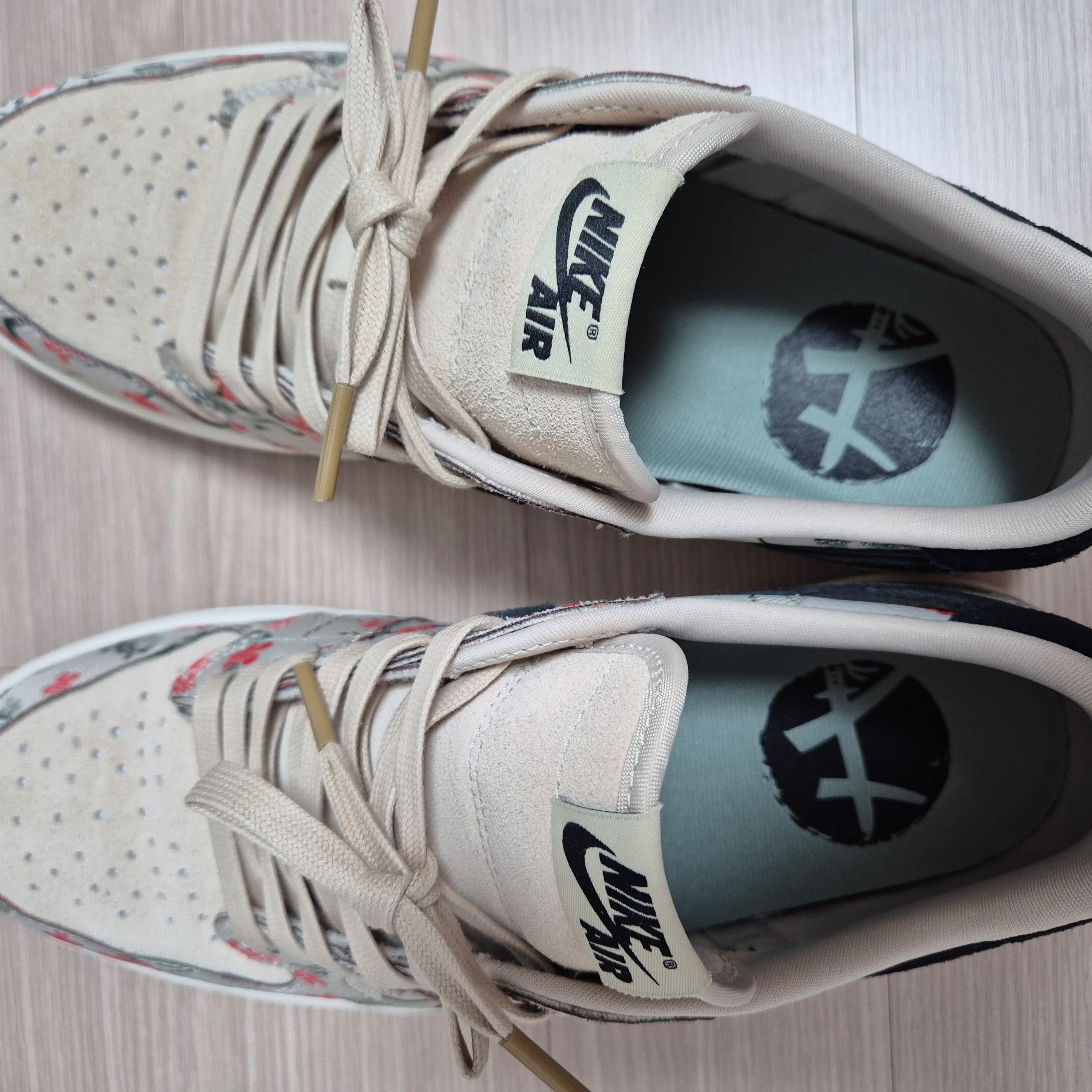 Jordan 1 Retro Low OG Rui Cranes 착용 스타일 - 4