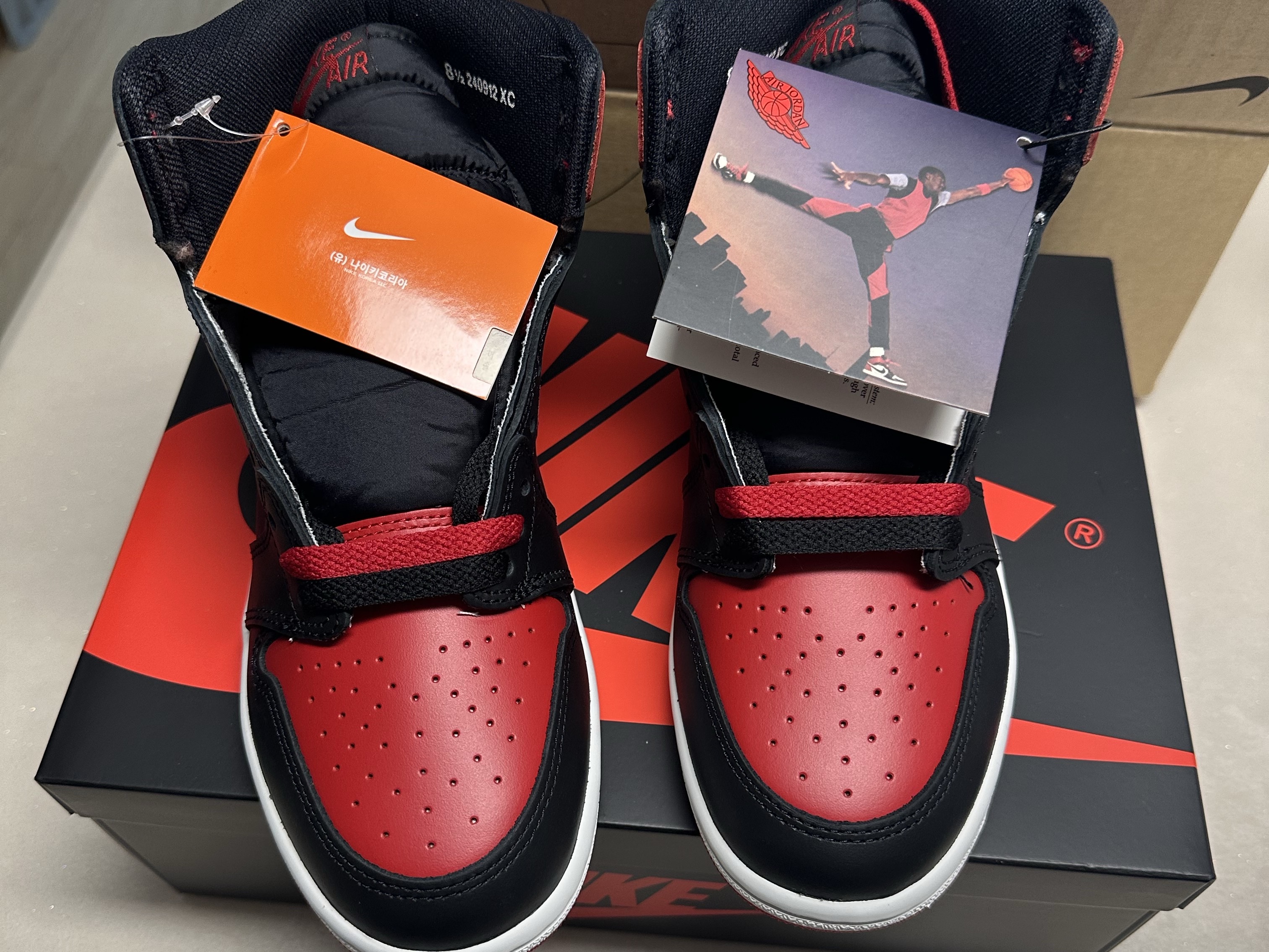 Jordan 1 High 85 Bred 착용 스타일 - 5