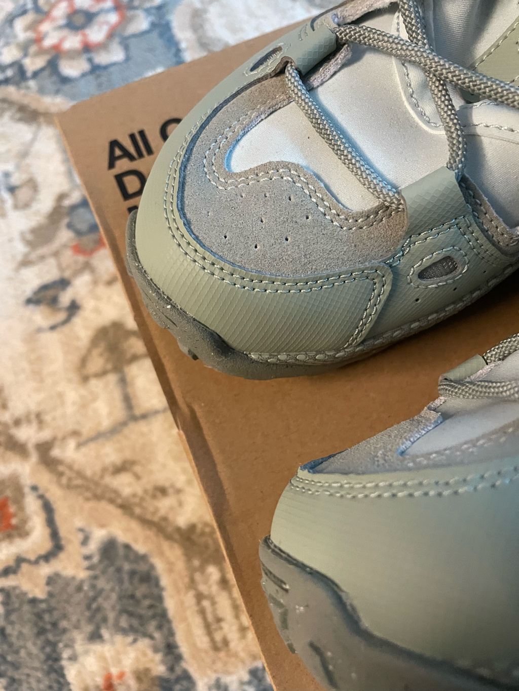 Nike ACG Air Exploraid Jade Horizon and White 착용 스타일 - 4