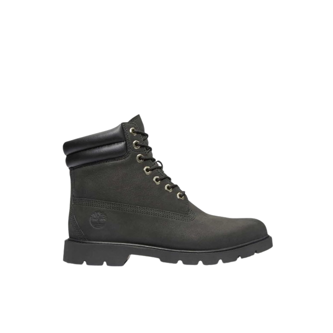 TB1A27X6015 Timberland 6 Inch Laceup Basic Boots Black