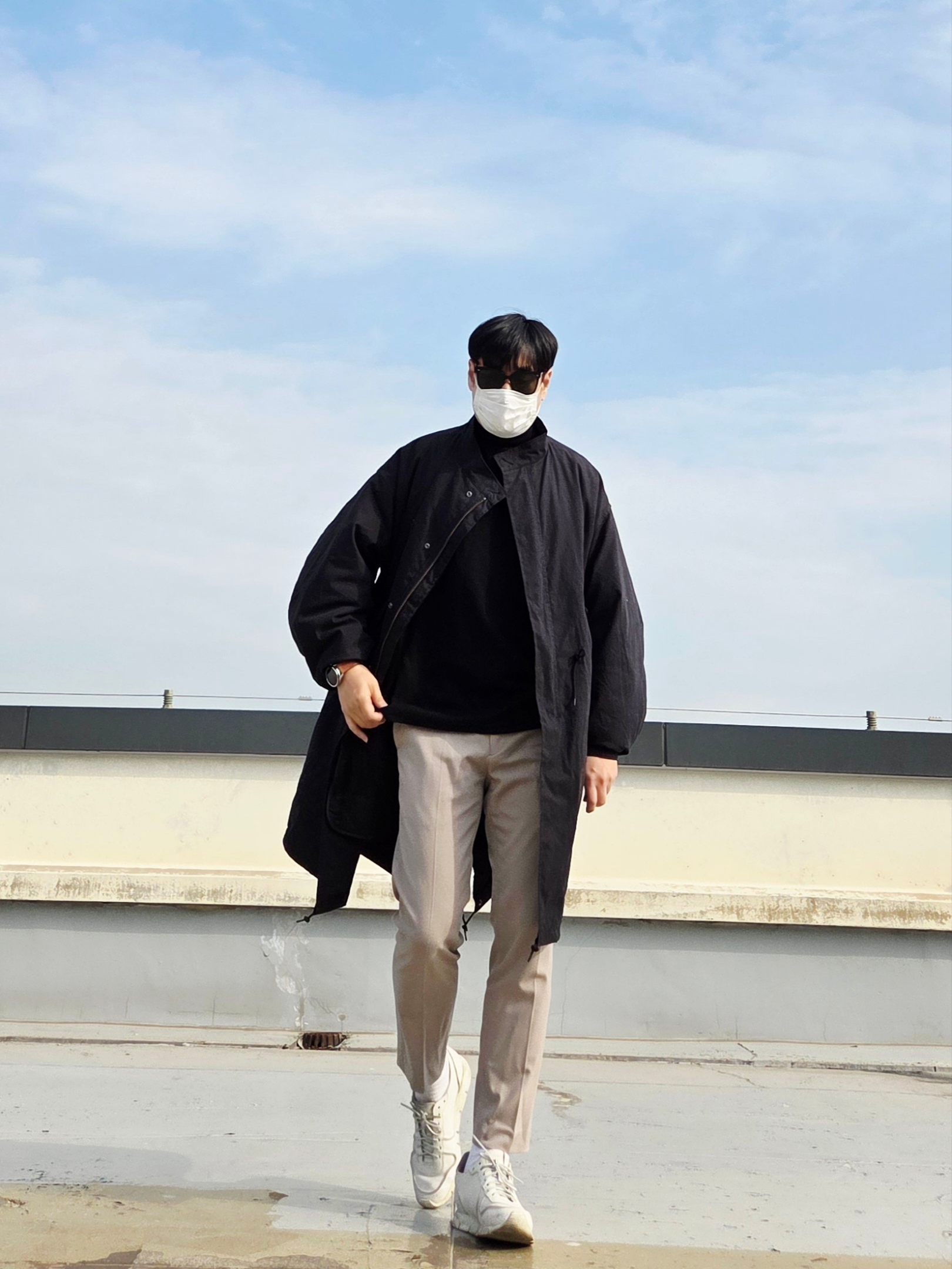Freak's Store M-65 Mods Coat Liner Set Black, Buttero Carrera Men White 착용 스타일 - 1