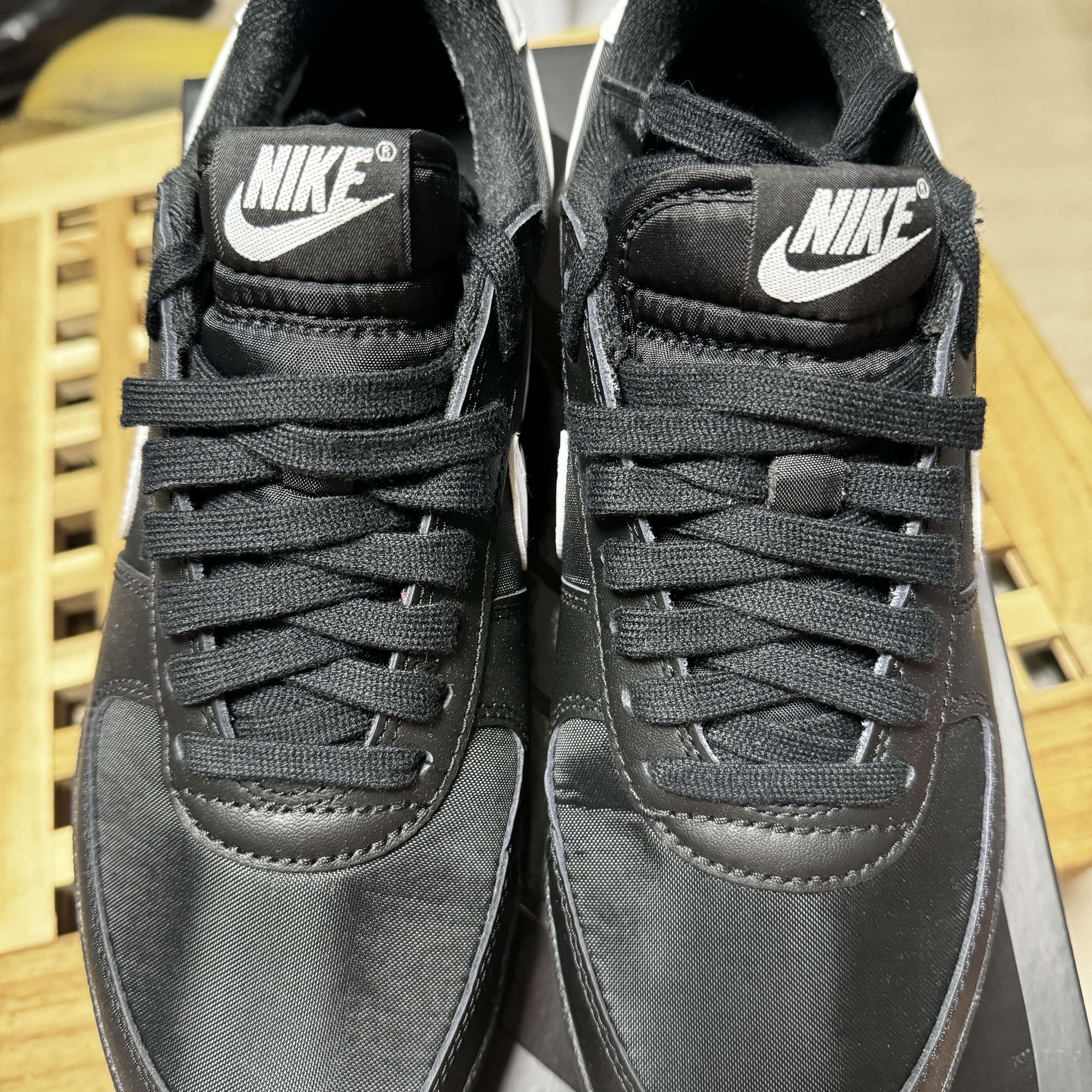 Nike Field General 82 Black White 착용 스타일 - 2