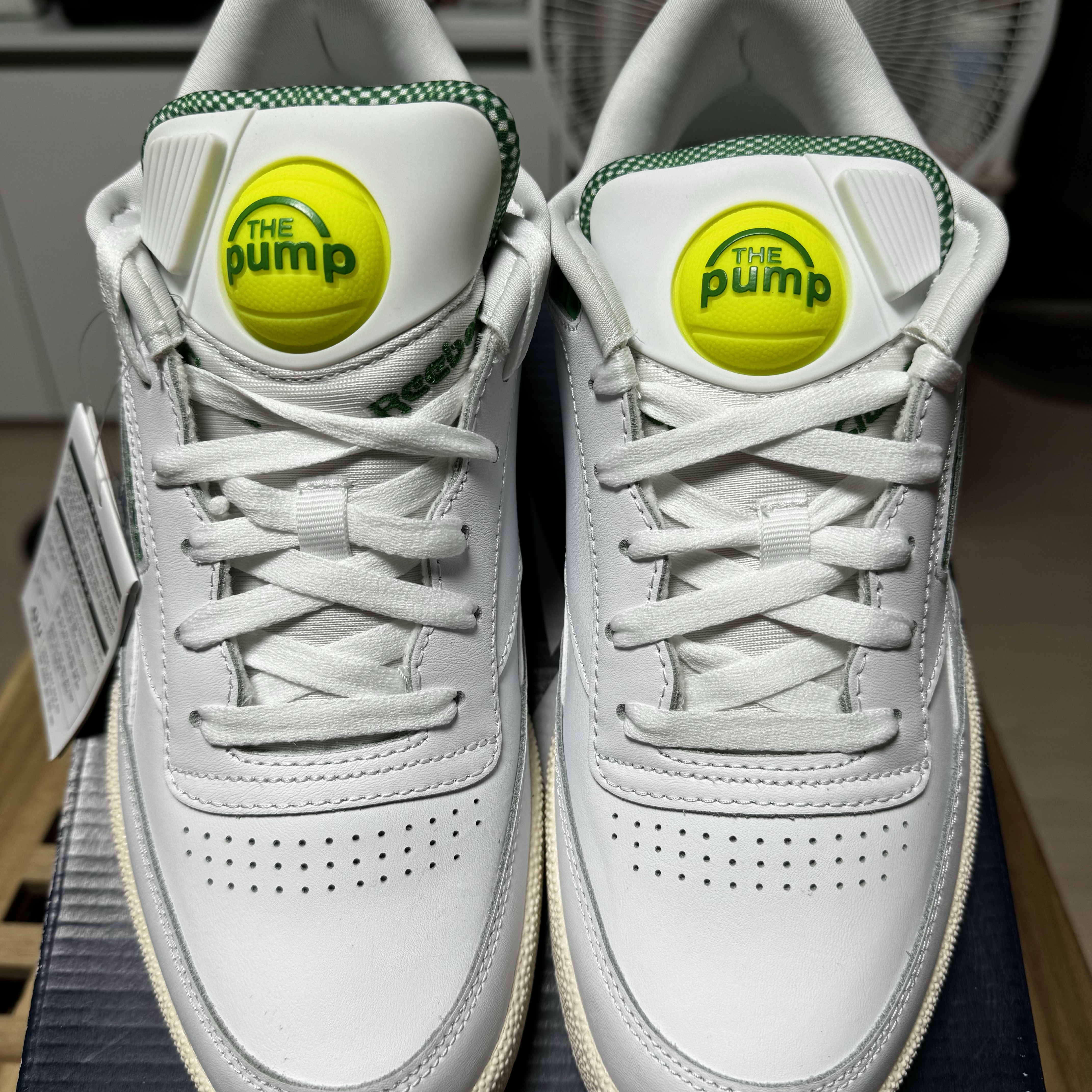 Reebok Club C 85 Pump Green 착용 스타일 - 4