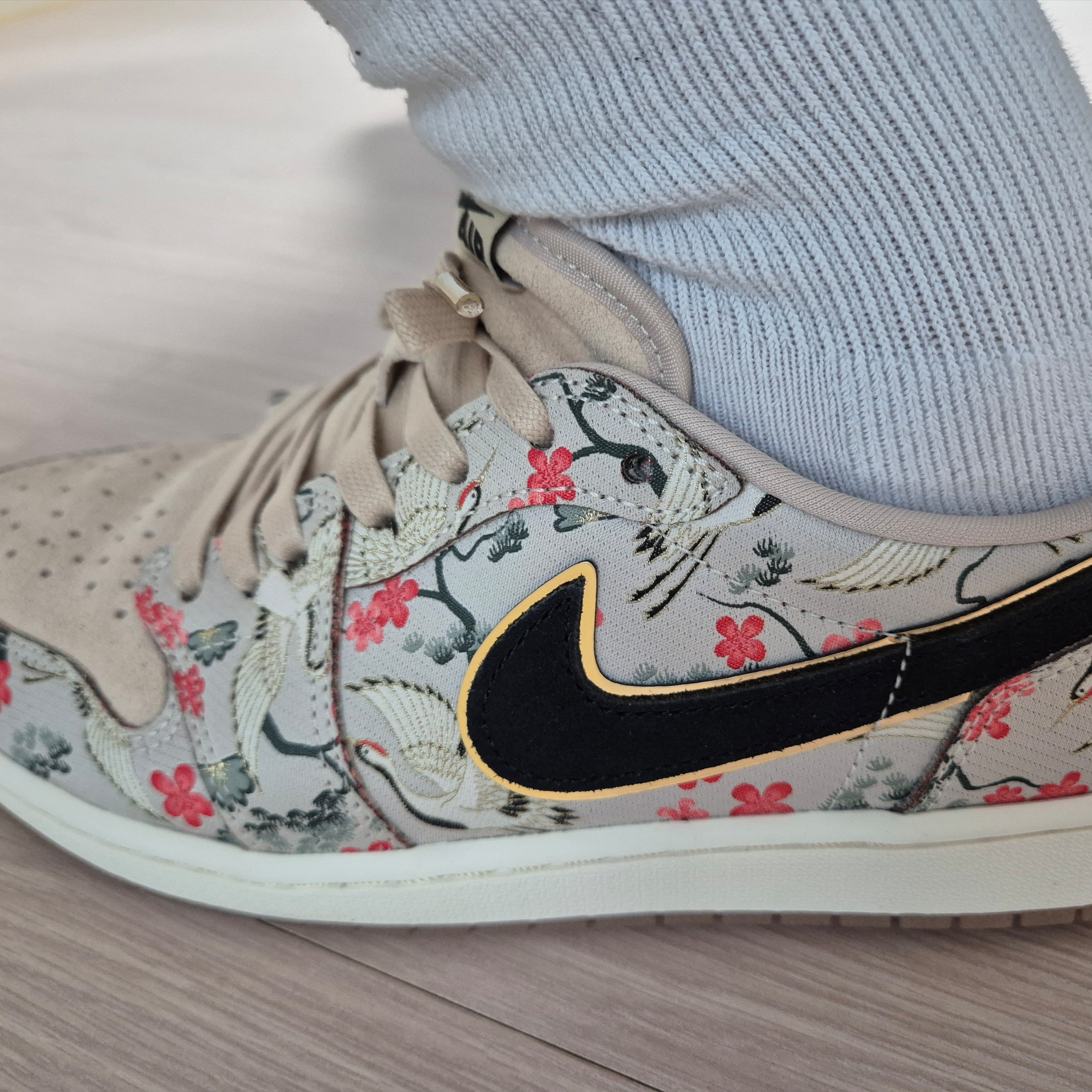 Jordan 1 Retro Low OG Rui Cranes 착용 스타일 - 7