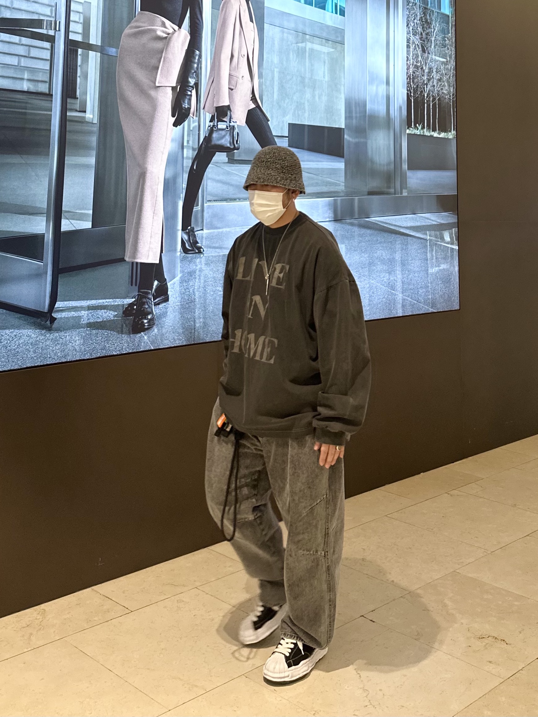 Supreme Ripstop Keychain Orange - 24SS, Maison Mihara Yasuhiro Blakey OG Sole Canvas Low-top Sneakers Black White 착용 스타일 - 2