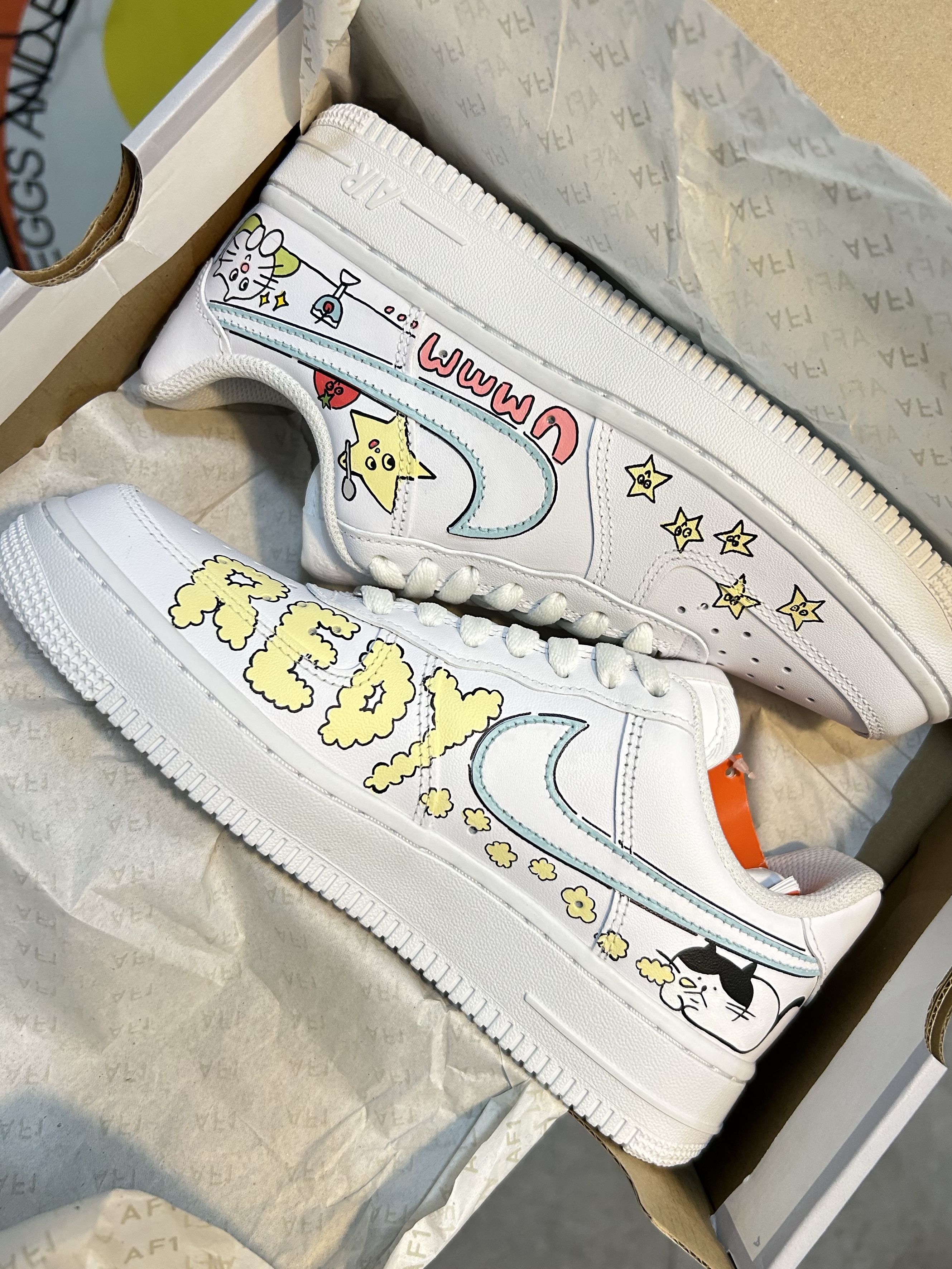 Nike Air Force 1 '07 Low White 착용 스타일