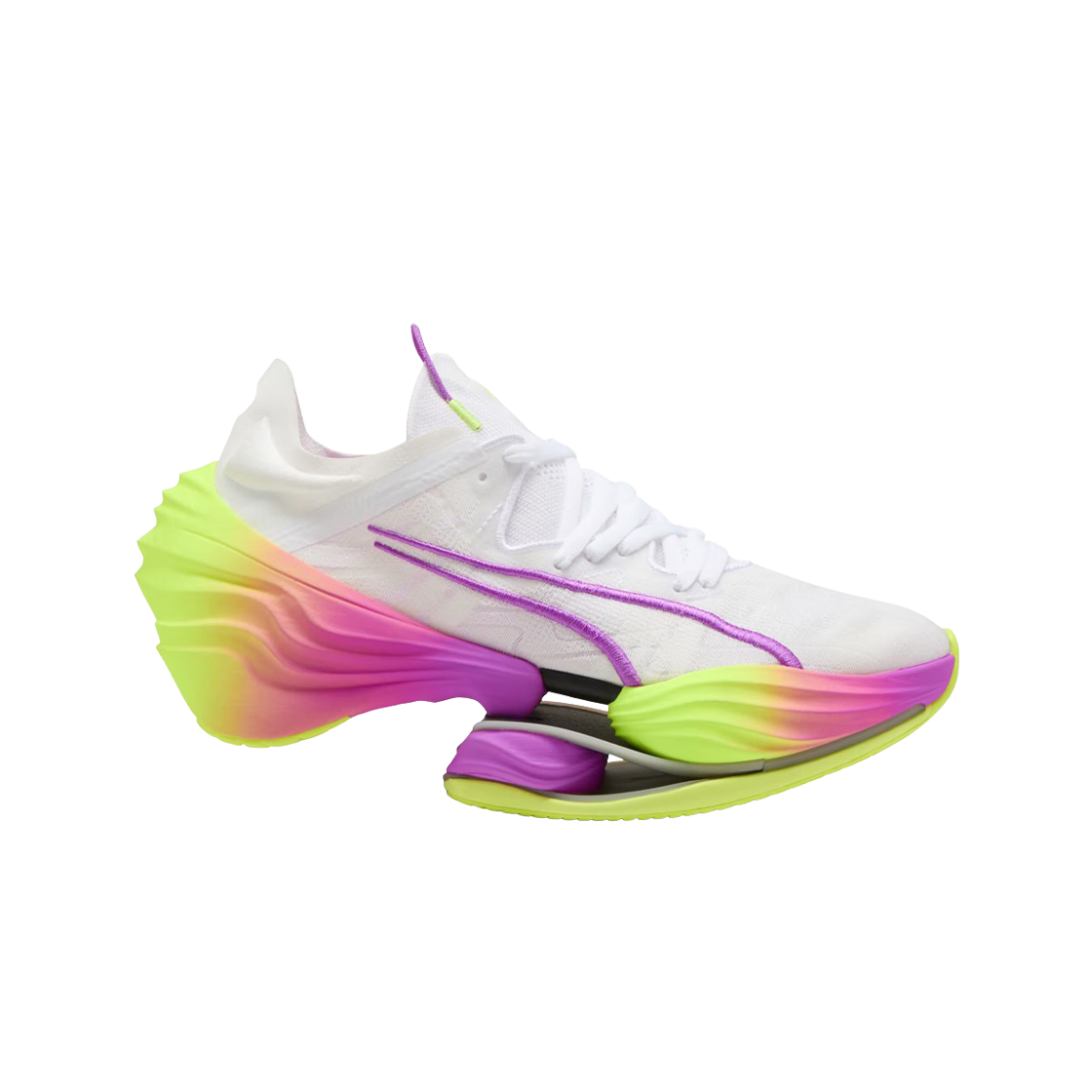 푸마 패스트 RB 나이트로 엘리트 LD 화이트 옐로우 얼러트(Puma Fast-RB Nitro Elite LD Puma White Yellow Alert)