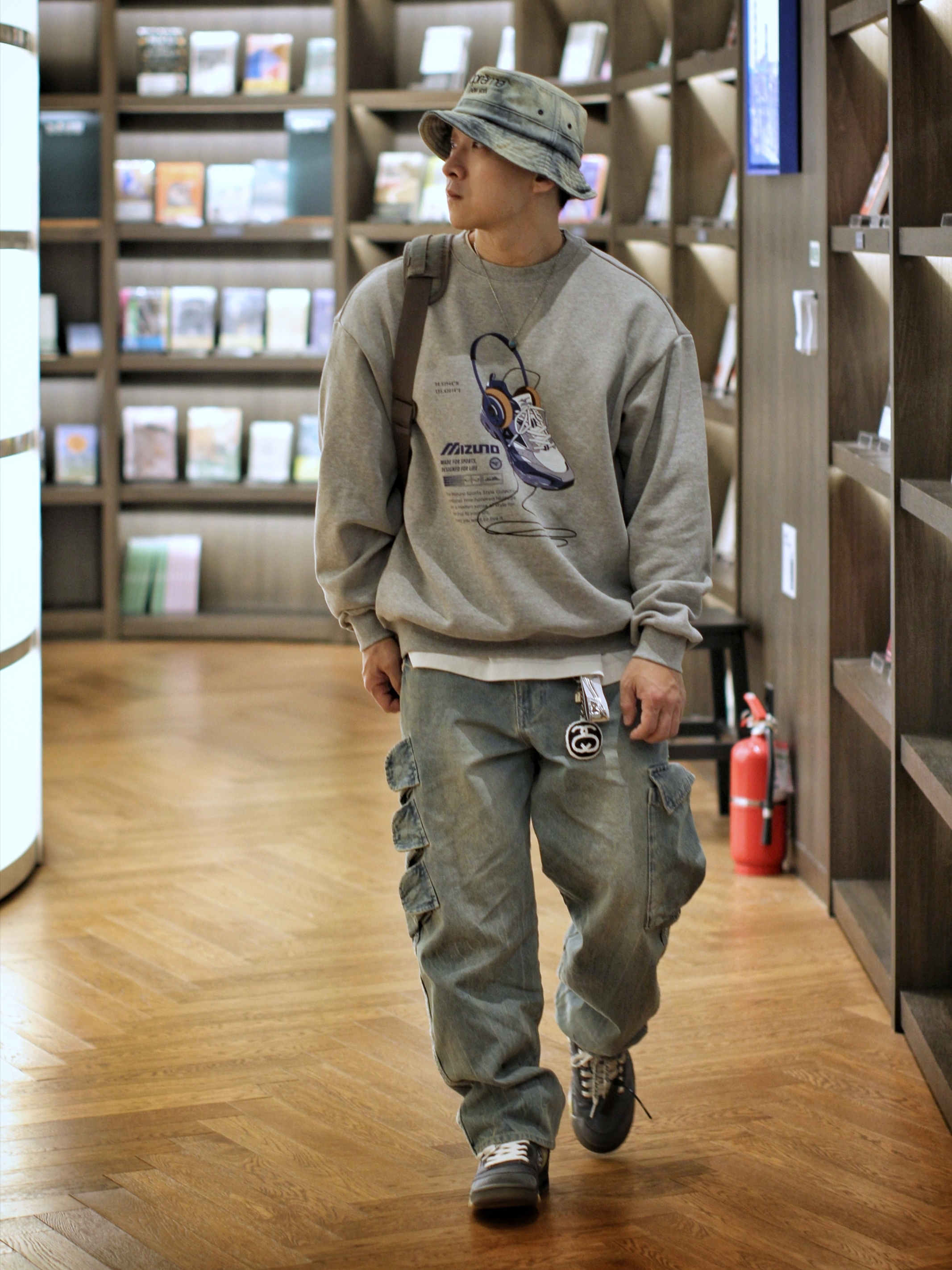 Nike Life Woven Flight Jacket Night Maroon - Asia, Jordan 5 x Off-White Retro SP Black Muslin 착용 스타일 - 3