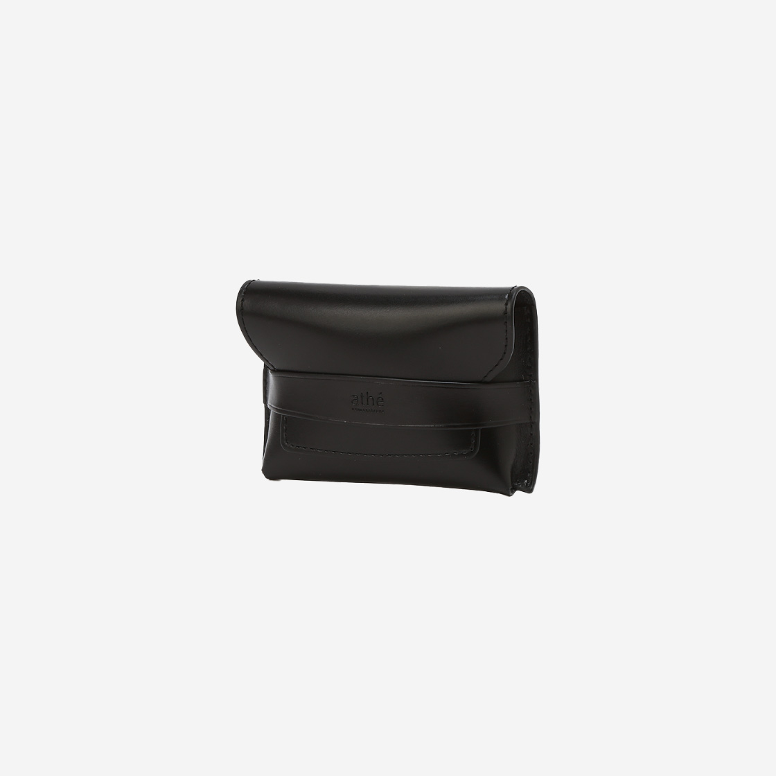 아떼바네사브루노 베지터블 레더 플랩 카드지갑 블랙(Athe Vanessabruno Vegetable Leather Flap Card Wallet Black) - 2