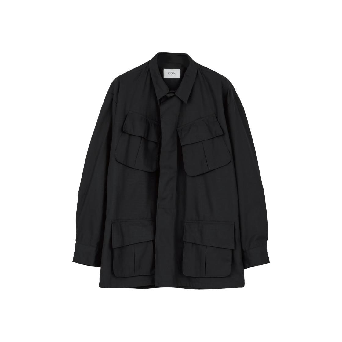 시오타 정글 퍼티그 자켓 블랙 - 25SS(Ciota Jungle Fatigue Jacket Black - 25SS)