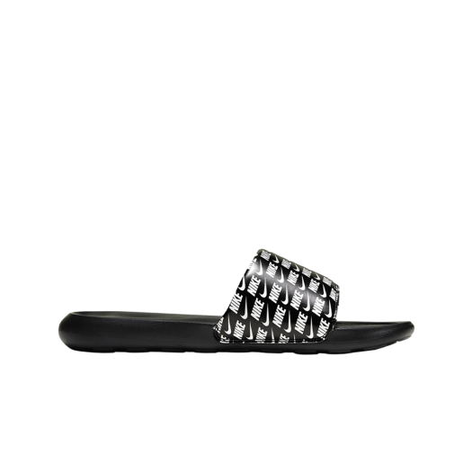 Nike Victory One Printed Slide Black White