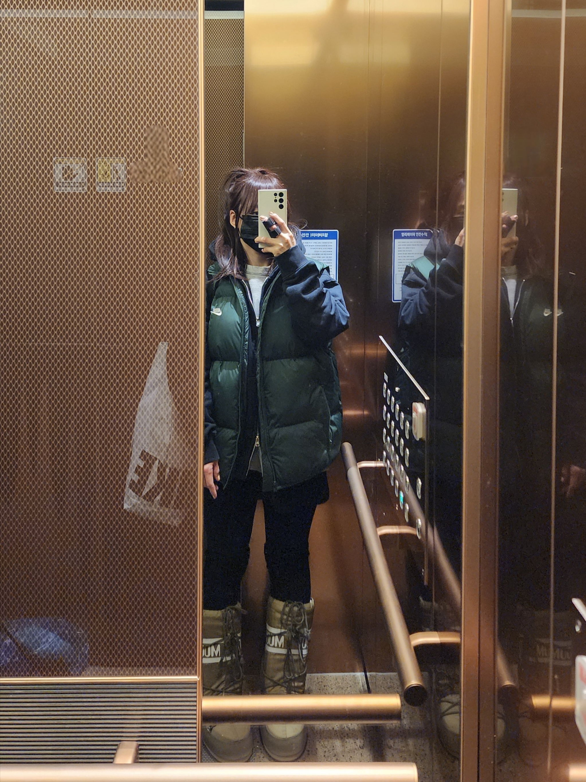 Nike NSW Club Primaloft Water-Repellent Puffer Vest Fir - Asia, (W) Moon Boot Icon Nylon Boots Khaki 착용 스타일