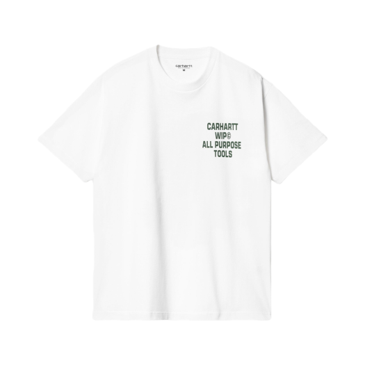 Carhartt WIP Cross Screw Short Sleeve T-Shirt White