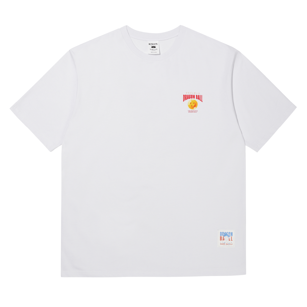 드래곤볼 그래픽 티셔츠 Vol.1 근두운 화이트(DB Graphic T-shirt VOL.1 Cloud White) - 2