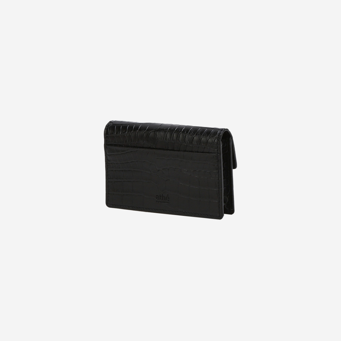 아떼바네사브루노 크로크엠보 명함 카드지갑 블랙(Athe Vanessabruno Croco Embo Card Wallet Black) - 3