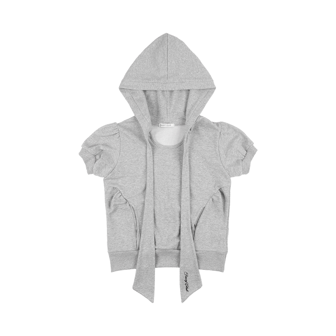 Tシャツ・カットソー FANCY CLUB PUFF ROUND SCARF HOODIE 5BMM204 Tシャツ・カットソー FANCY CLUB PUFF ROUND SCARF HOODIE