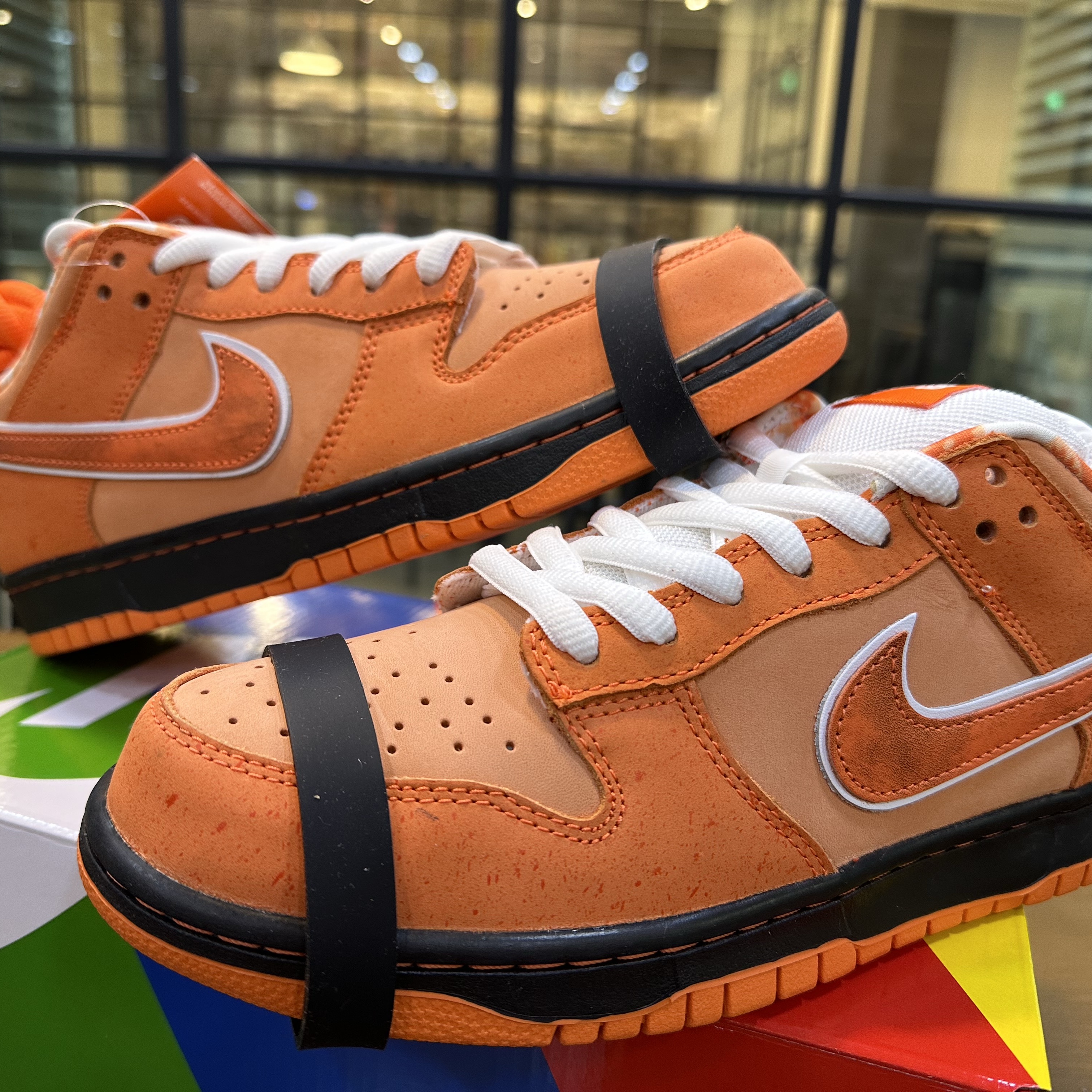 Nike x Concepts SB Dunk Low Orange Lobster (Regular Box) 착용 스타일
