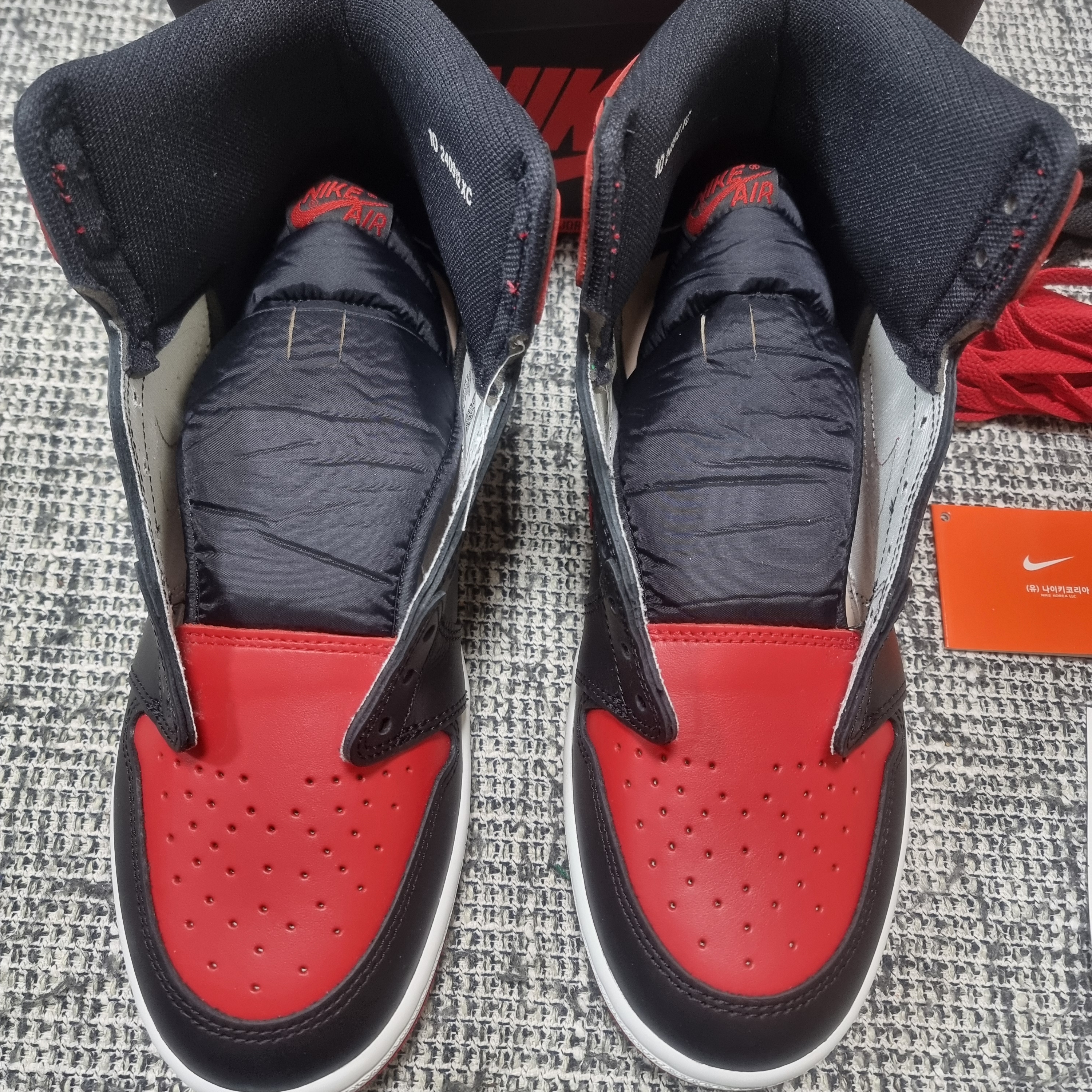 Jordan 1 High 85 Bred 착용 스타일 - 7