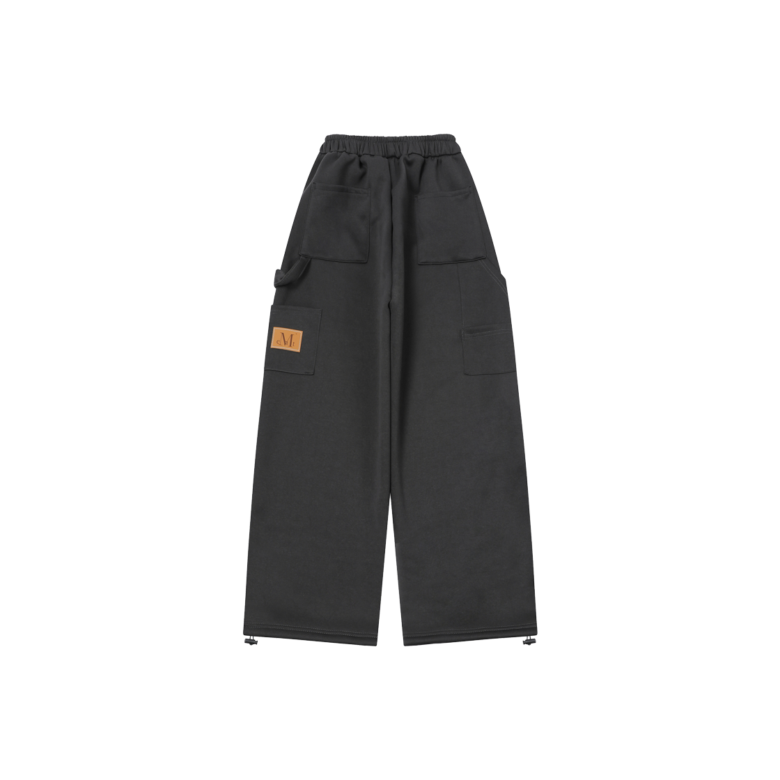 무센트 해머 사이드 포켓 카펜터 스웻 팬츠 차콜(MUCENT Hammer Side Poket Carpenter Sweat Pants Charcoal) - 2