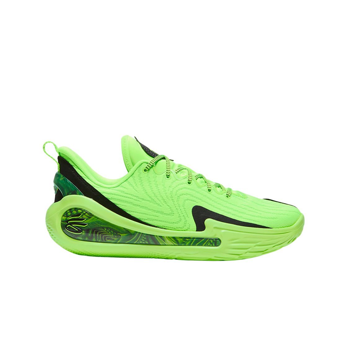 언더아머 커리 12 블랙 하이퍼 그린(Under Armour Curry 12 Black Hyper Green)