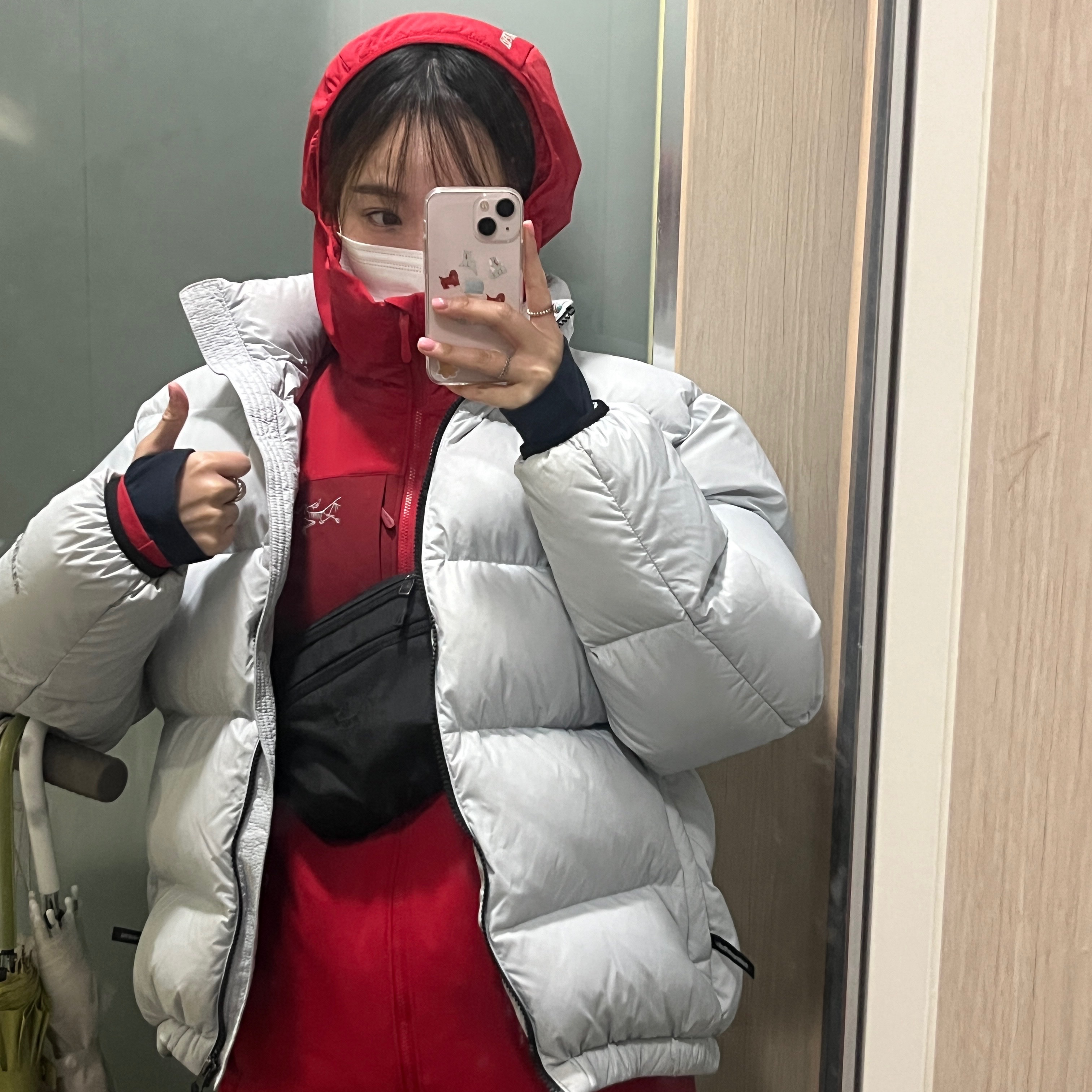 Arc'teryx Proton Hoody Heritage 착용 스타일 - 1