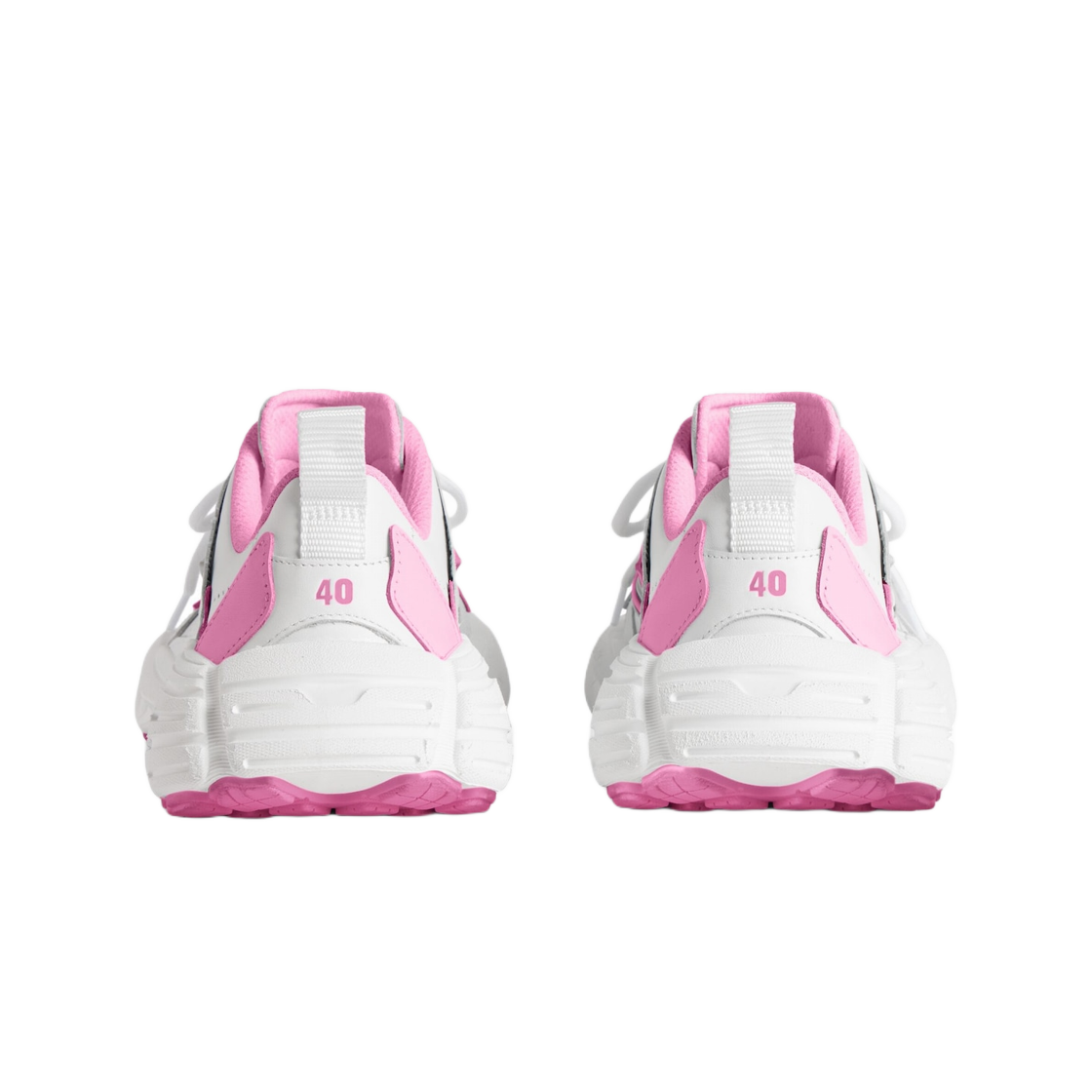 (W) 발렌시아가 먼데이 슈 핑크 그레이 화이트 블랙((W) Balenciaga Monday Shoe Pink Grey White Black) - 2