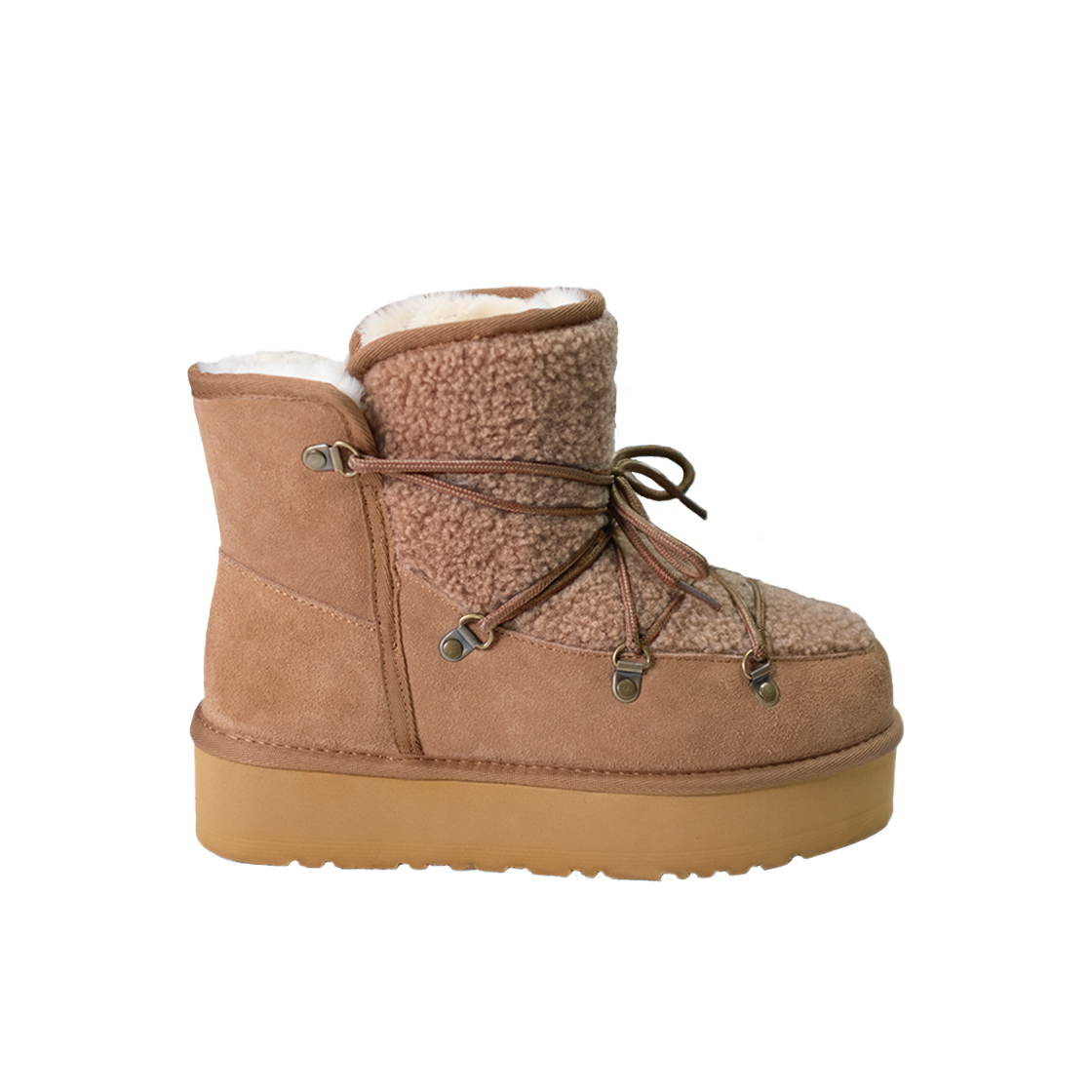 츄바스코 알마 윈터 스트랩 부츠 체스트넛(Chubasco Alma Winter Strap Boots Chestnut)