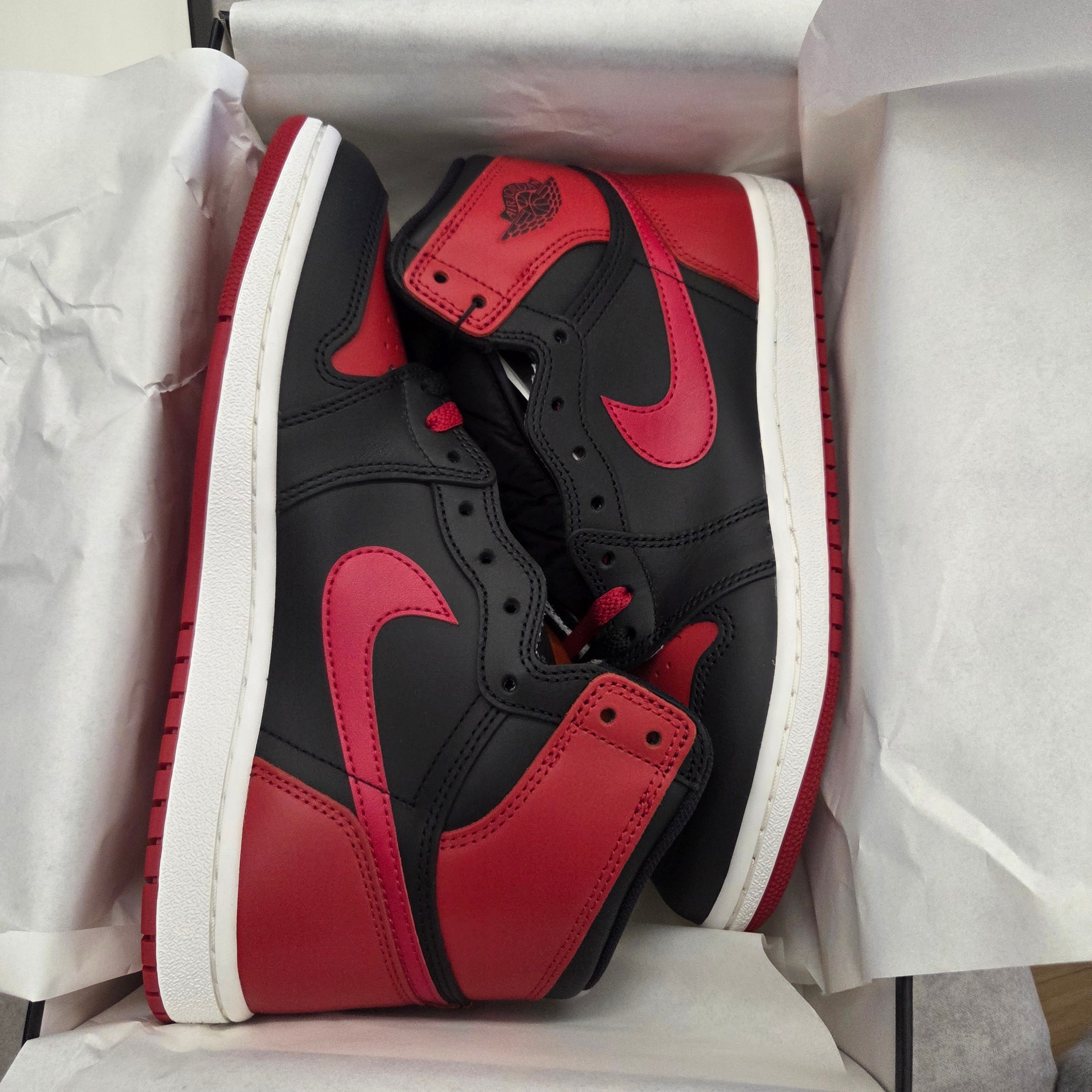 Jordan 1 High 85 Bred 착용 스타일