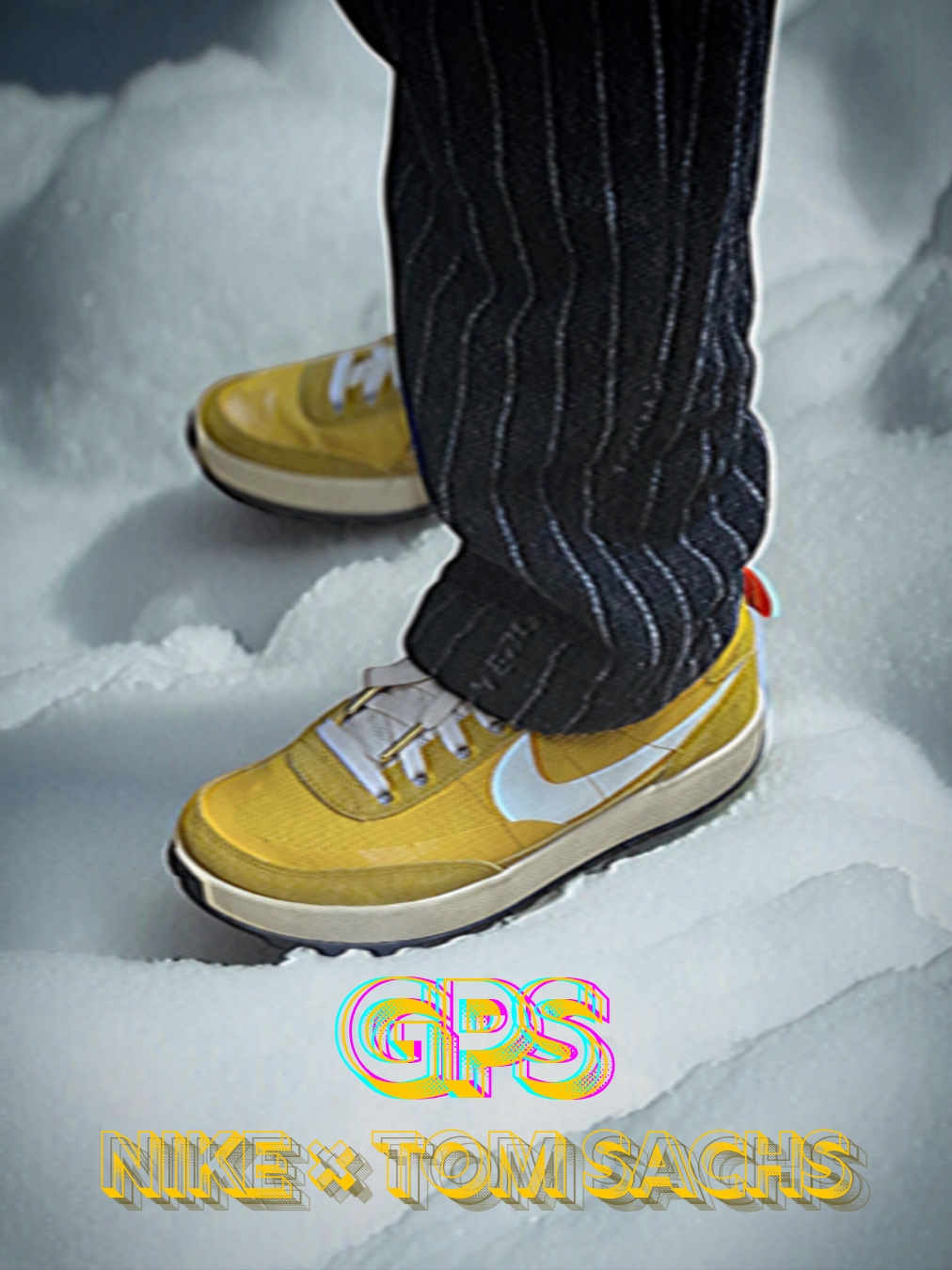 Nike x Tom Sachs General Purpose Shoe Archive, Nike x Stussy NRG Striped Wool Pants Black (DR4021-010) 착용 스타일