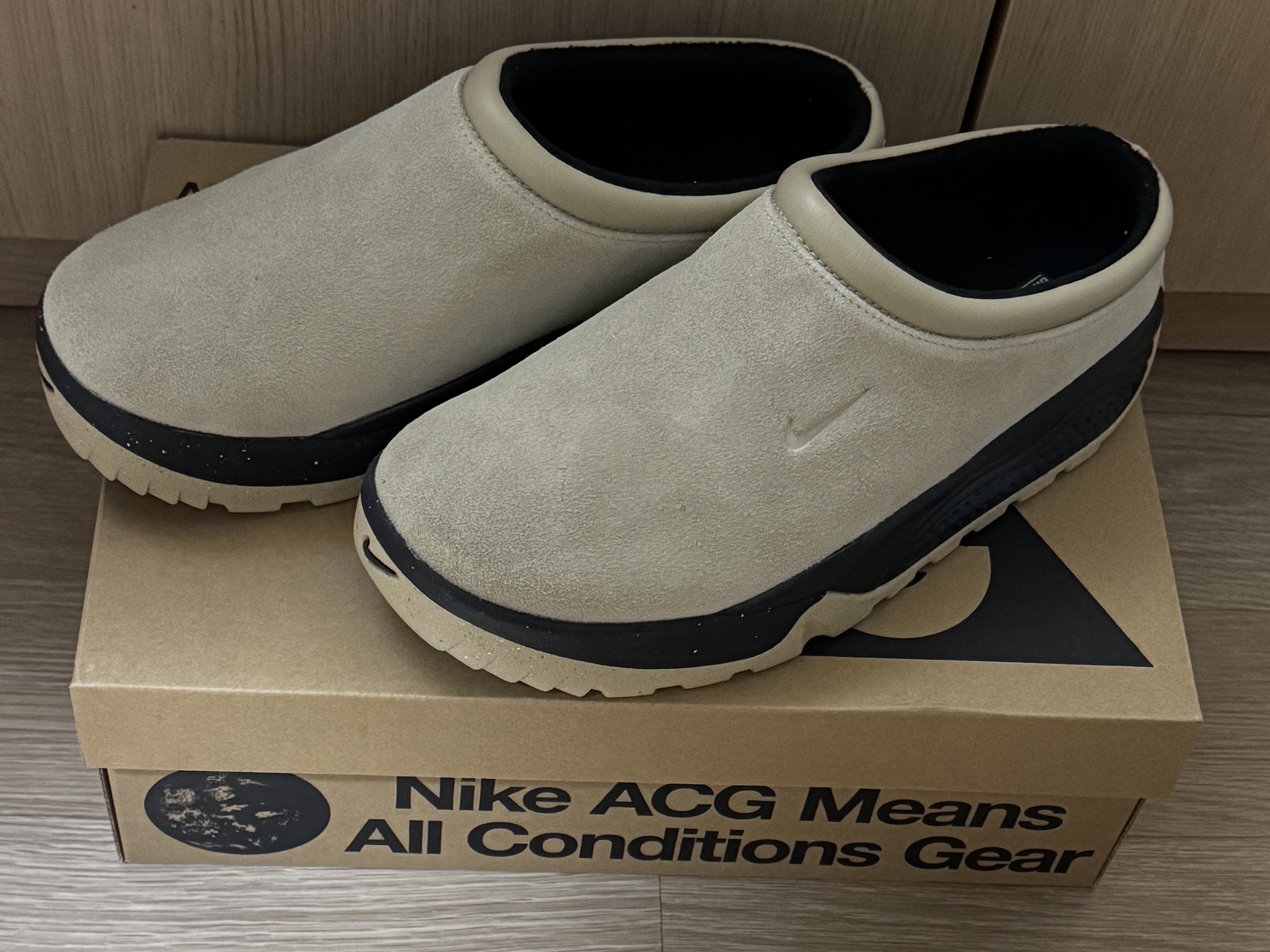 Nike ACG Rufus Limestone and Black 착용 스타일 - 1
