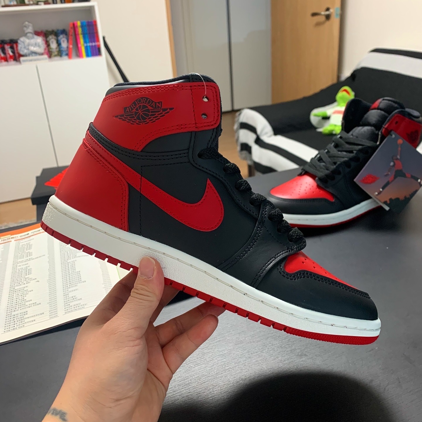 Jordan 1 High 85 Bred 착용 스타일