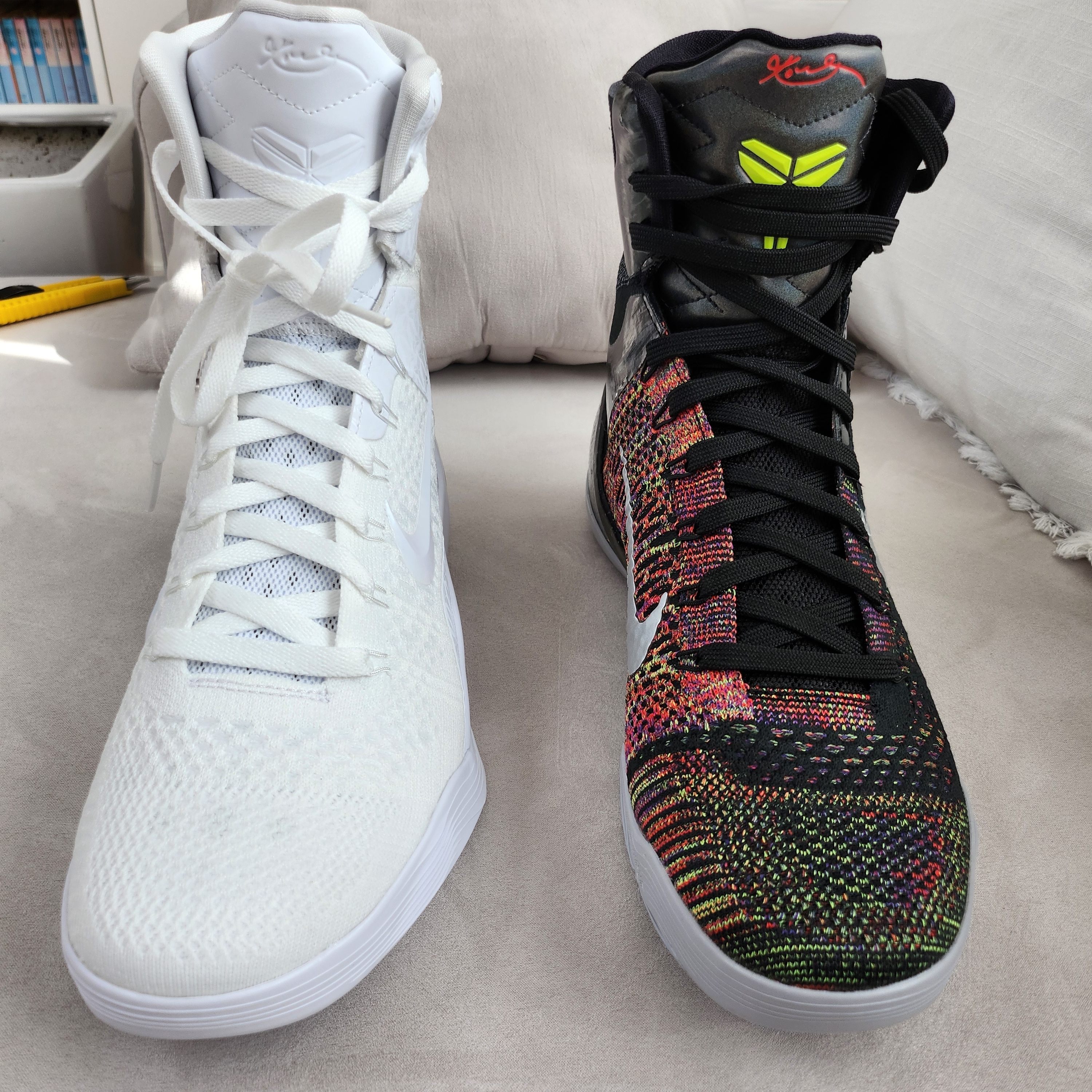 Nike Kobe 9 Elite High Protro Masterpiece 2025, Nike Kobe 9 Elite High Protro Halo 착용 스타일 - 1