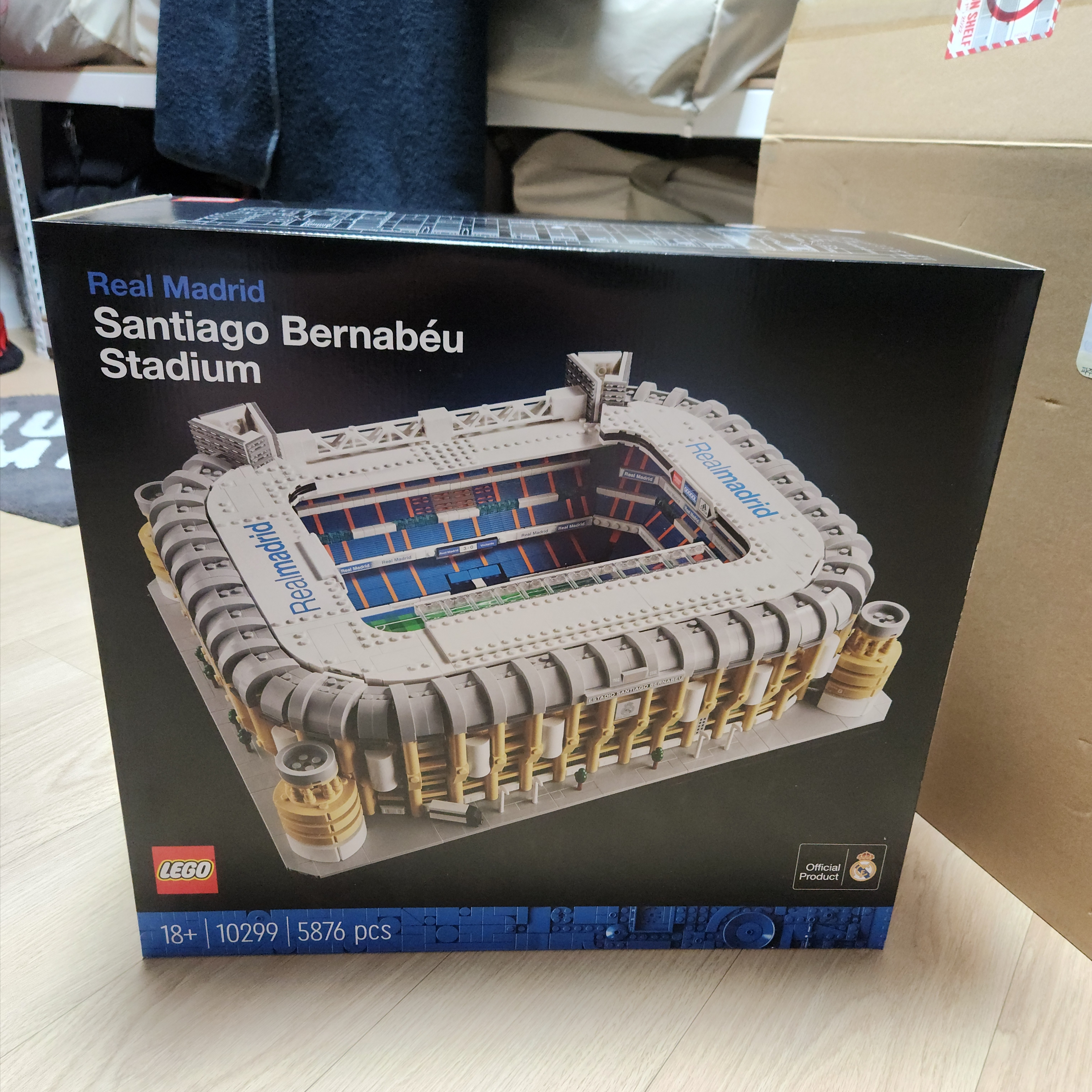 Lego Real Madrid Santiago Bernabeu Stadium 착용 스타일