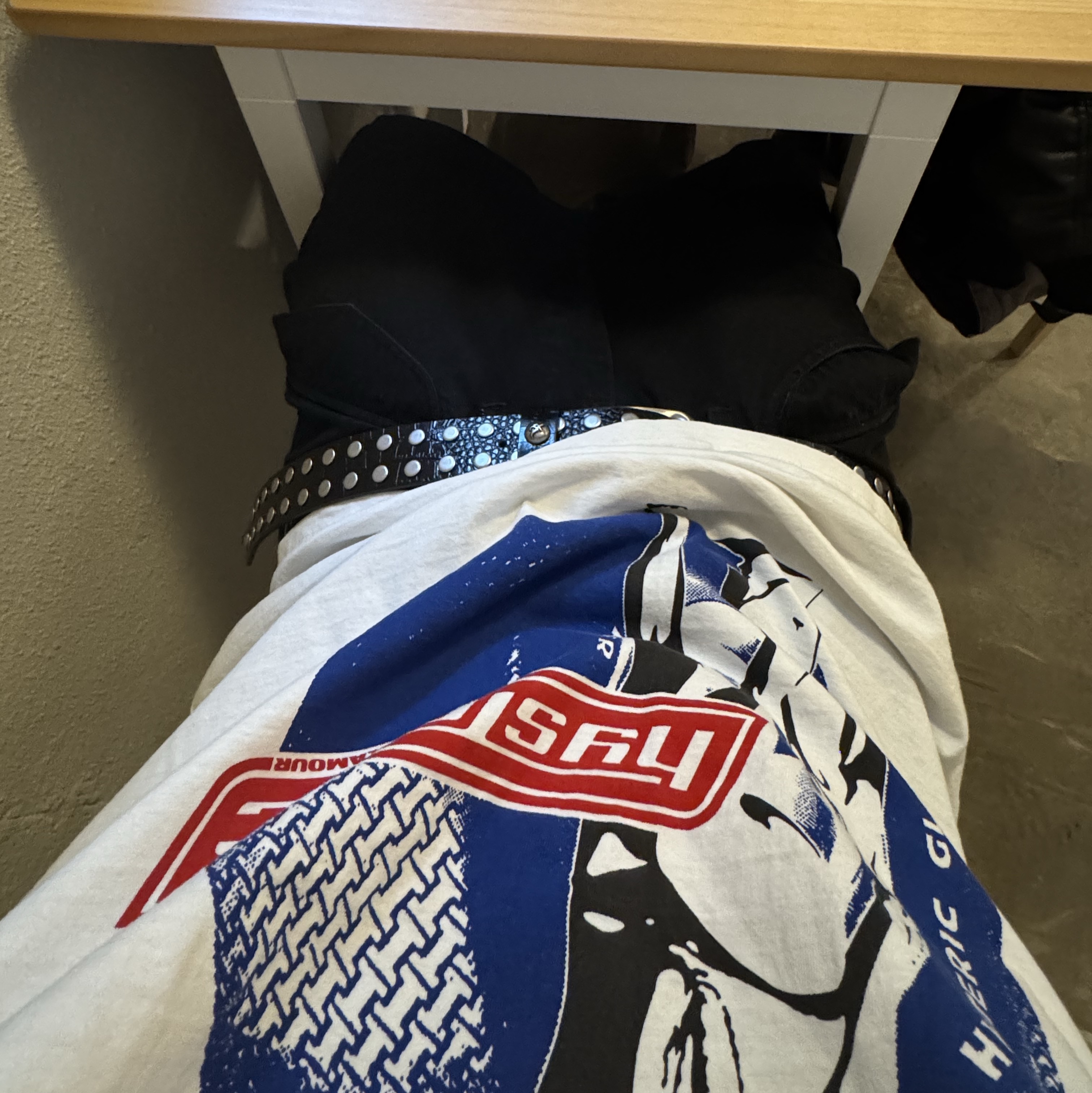 Palace Saints Varsity Jacket Navy - 24SS, Palace Saints Varsity Jacket Black - 24SS 착용 스타일 - 2