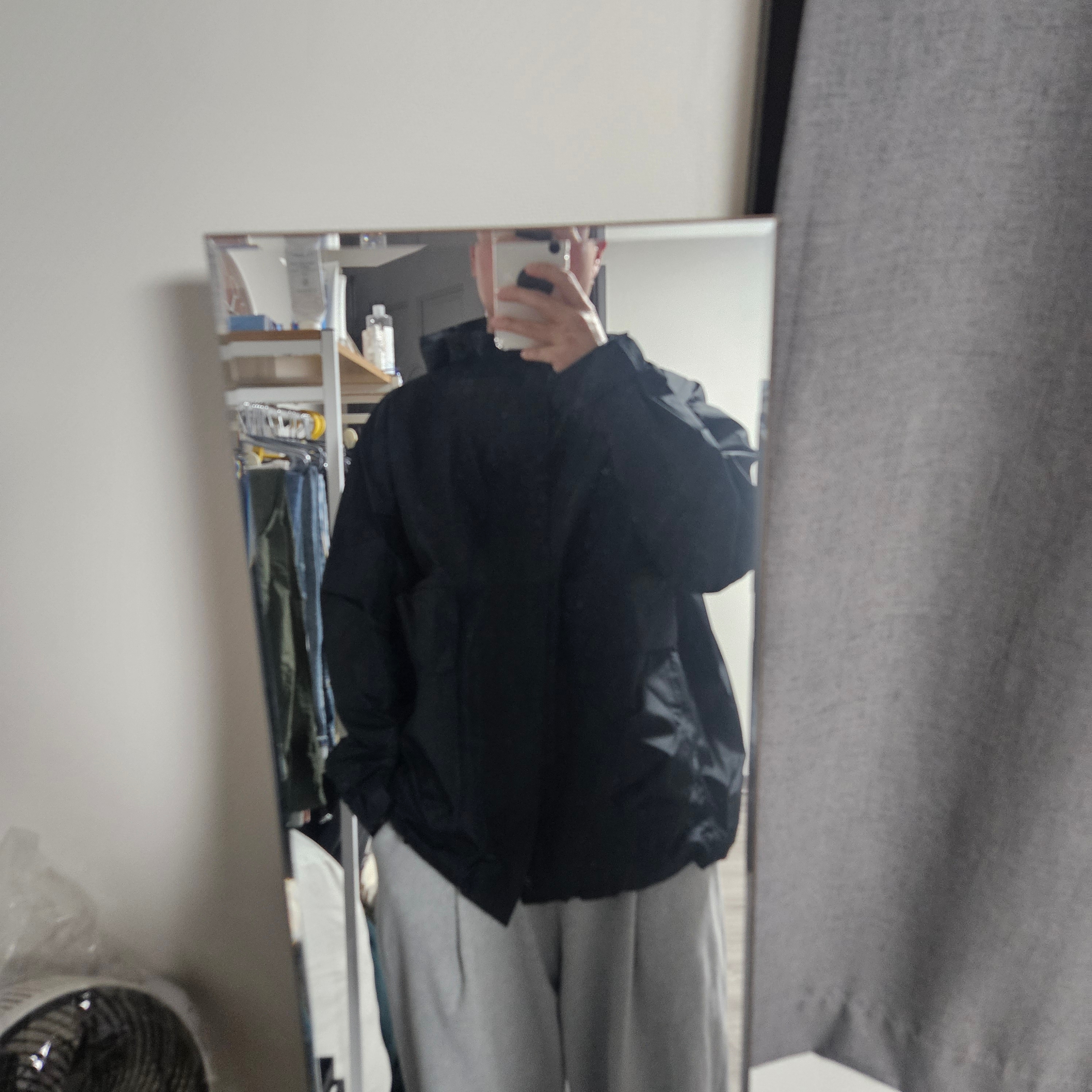 Nike NSW Storm-FIT ADV Tech Pack Gore-Tex Hooded Jacket Black - Asia 착용 스타일 - 2
