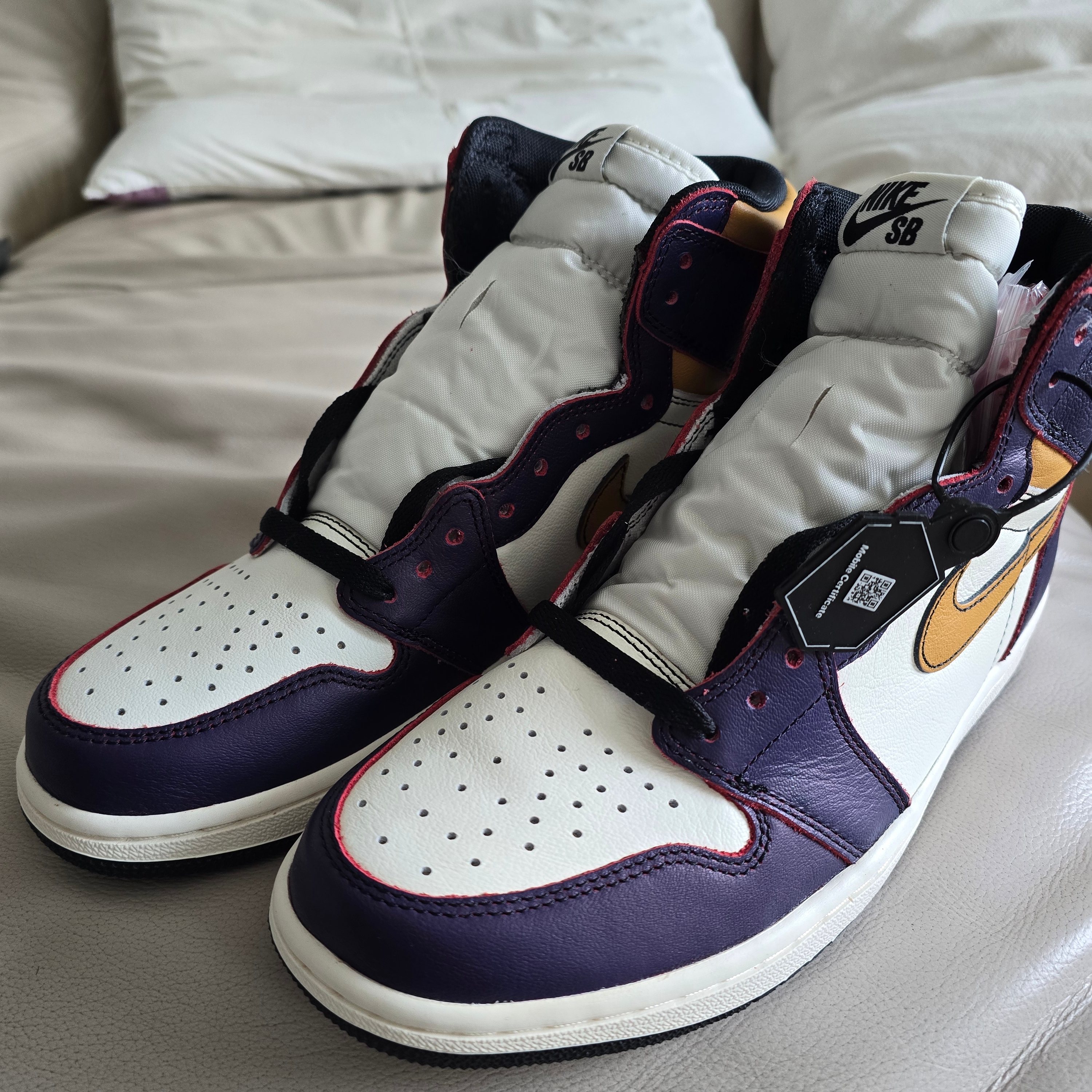 Jordan 1 Retro High OG Defiant SB LA to Chicago 착용 스타일 - 2