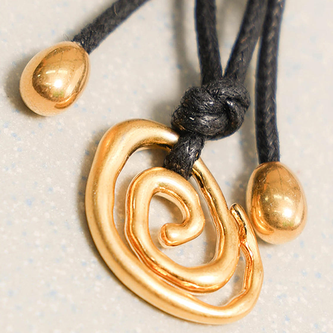 토우토우아카이브 미니마 스파이럴 목걸이 골드(TOWTOW.ARCHIVE Minma Spiral Necklace Gold) - 5