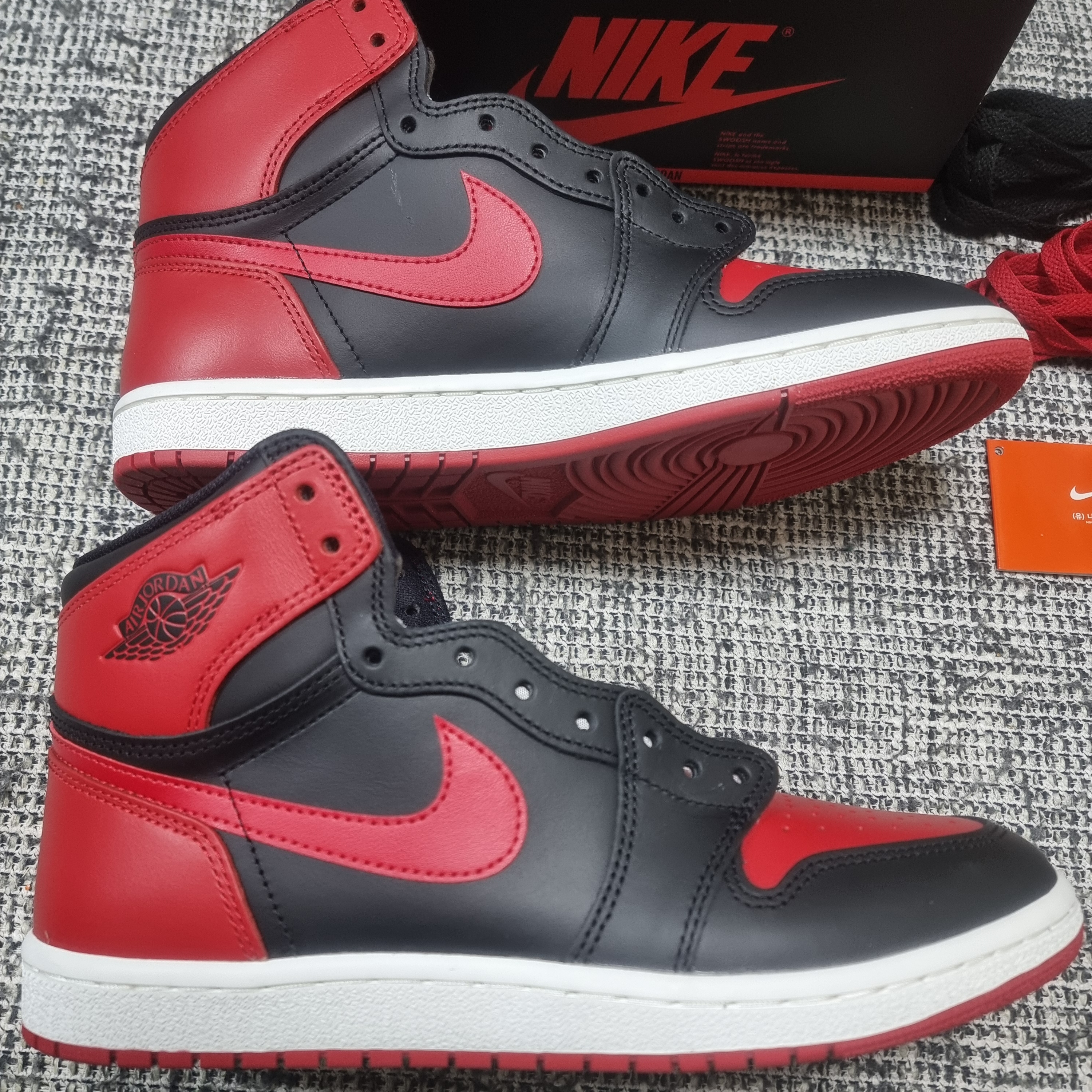 Jordan 1 High 85 Bred 착용 스타일 - 9