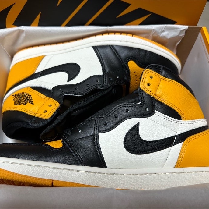 Jordan 1 Retro High OG Taxi 착용 스타일 - 3