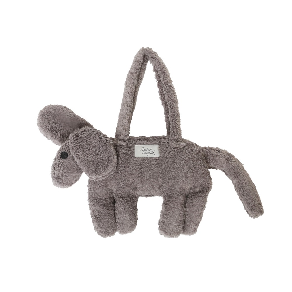 ショルダーバッグ・ポシェット ARTIST KOMPLEX REY DOG SHOULDER BAG GREY 아티스트컴플렉스 레이 강아지 숄더백 그레이 | ARTIST KOMPLEX