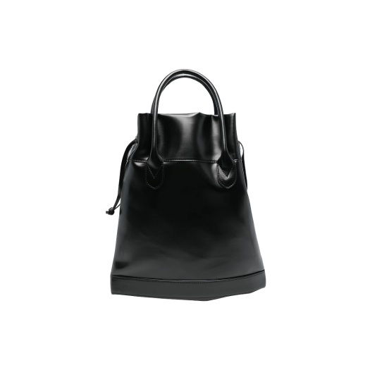 Comme des Garcons Faux Leather Tote Bag Black