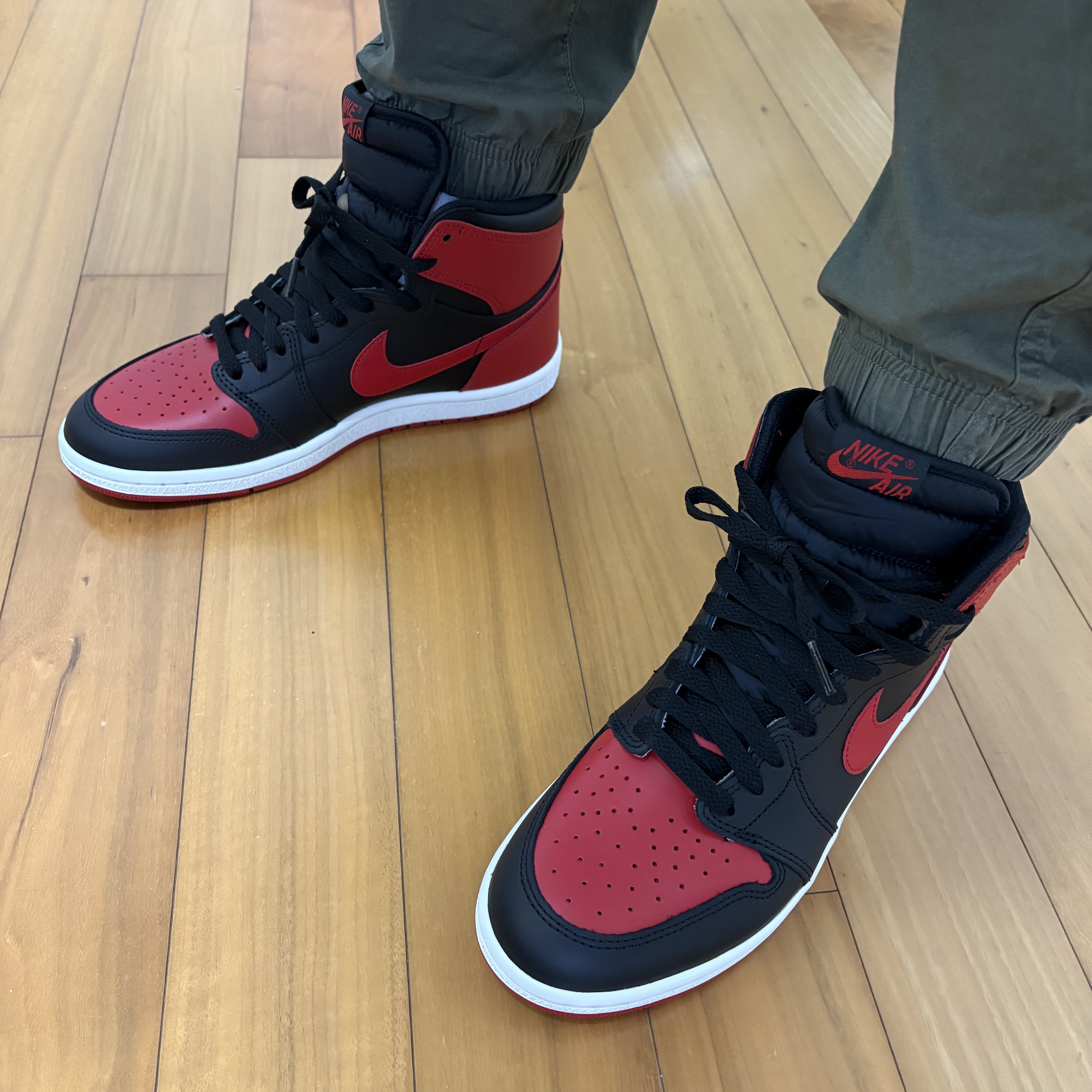 Jordan 1 High 85 Bred 착용 스타일 - 1