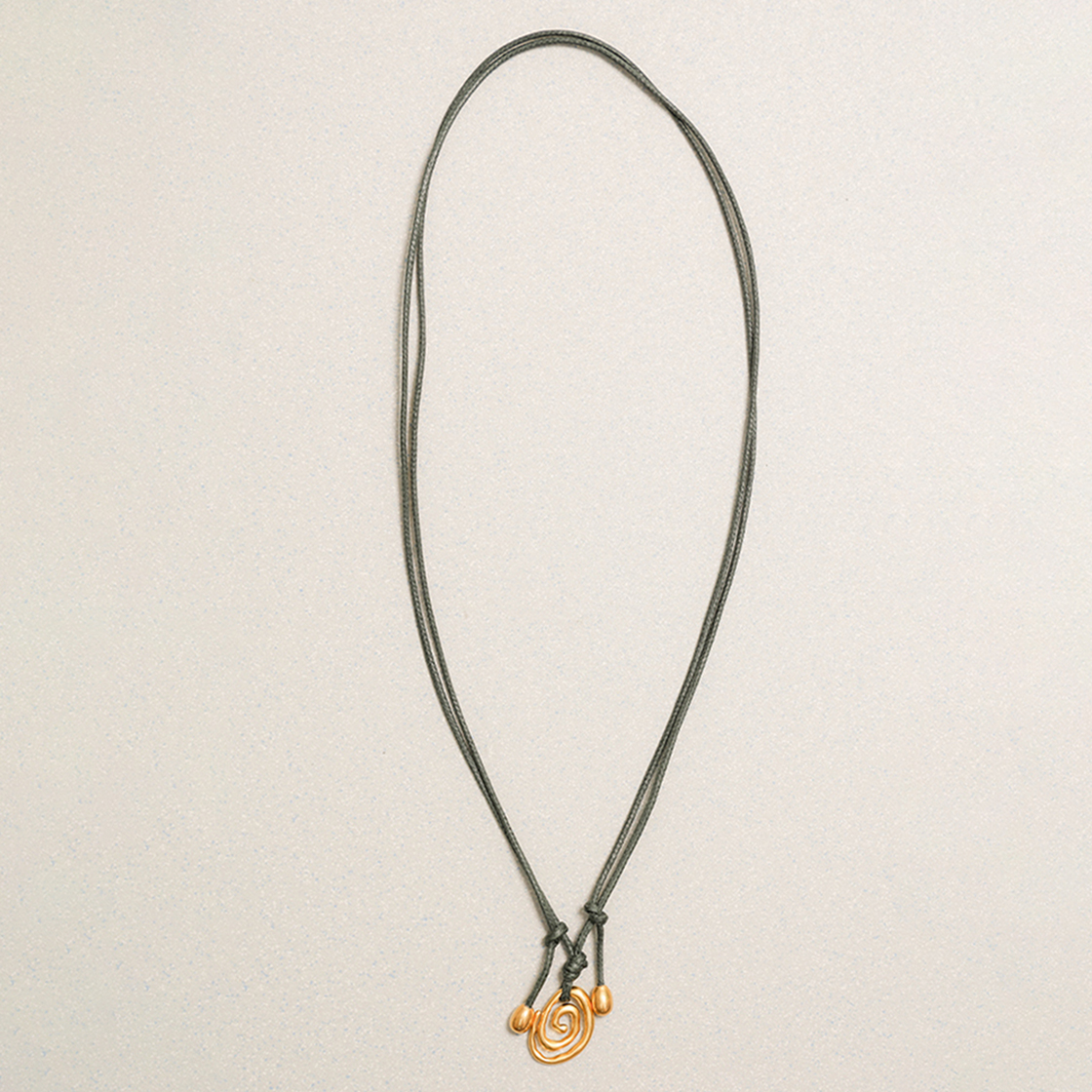 토우토우아카이브 미니마 스파이럴 목걸이 골드(TOWTOW.ARCHIVE Minma Spiral Necklace Gold) - 4