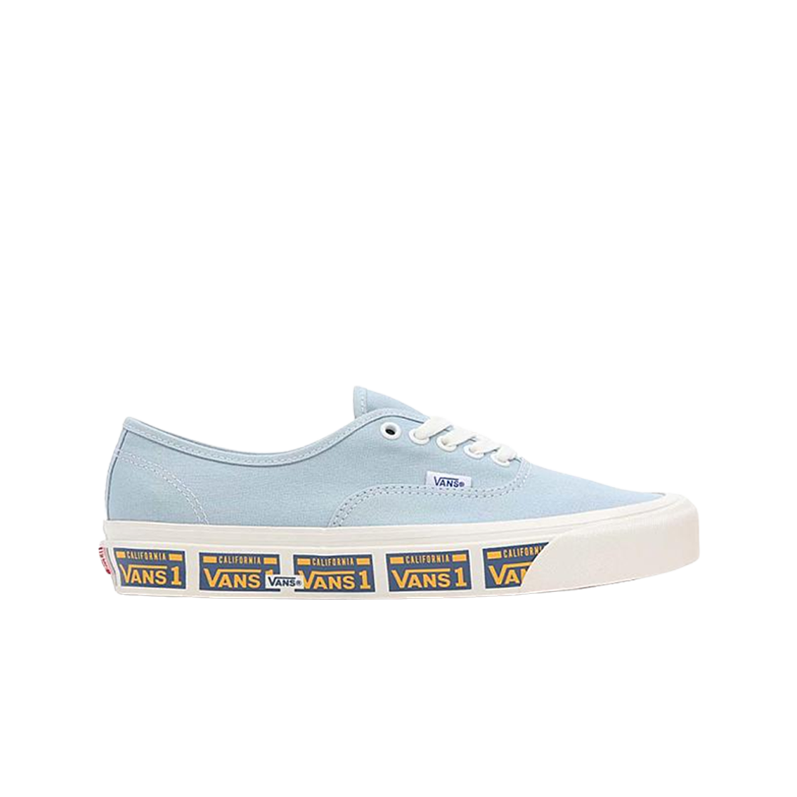 반스 UA 어센틱 44 DX 베니티 플레이트 라이트 블루(Vans UA Authentic 44 DX Vanity Plate Light Blue) - 1