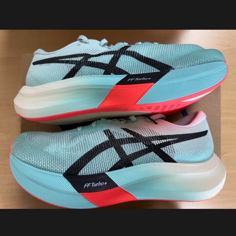 Asics Metaspeed Sky Paris Illuminate Mint Black 착용 스타일