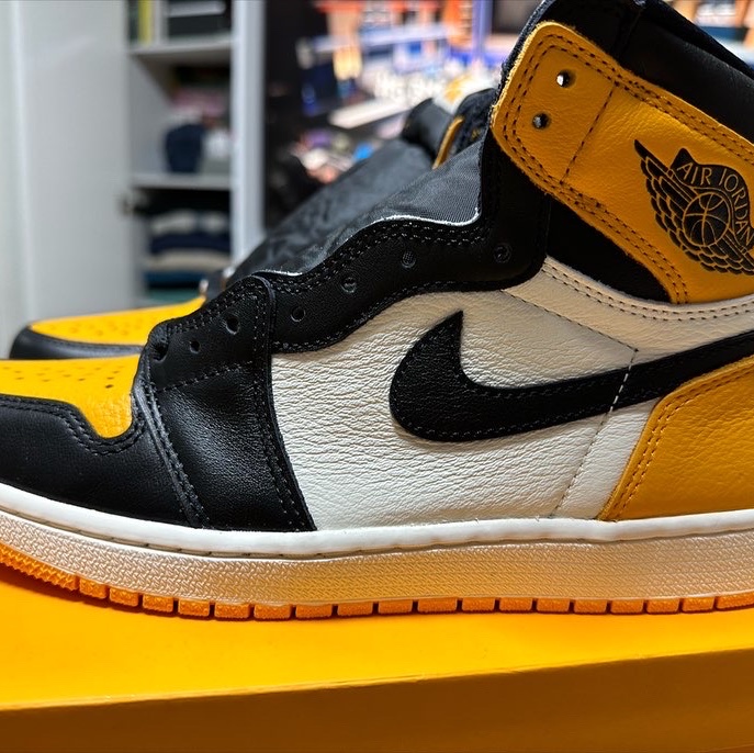 Jordan 1 Retro High OG Taxi 착용 스타일 - 2
