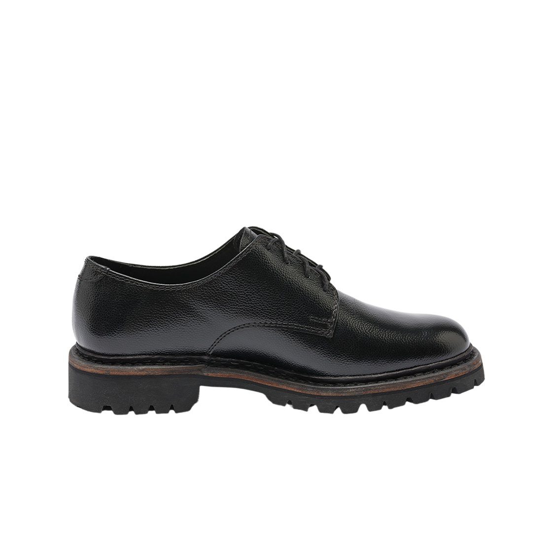 A2217CBG Our Legacy Uniform Commando Grain Leather Army Balck