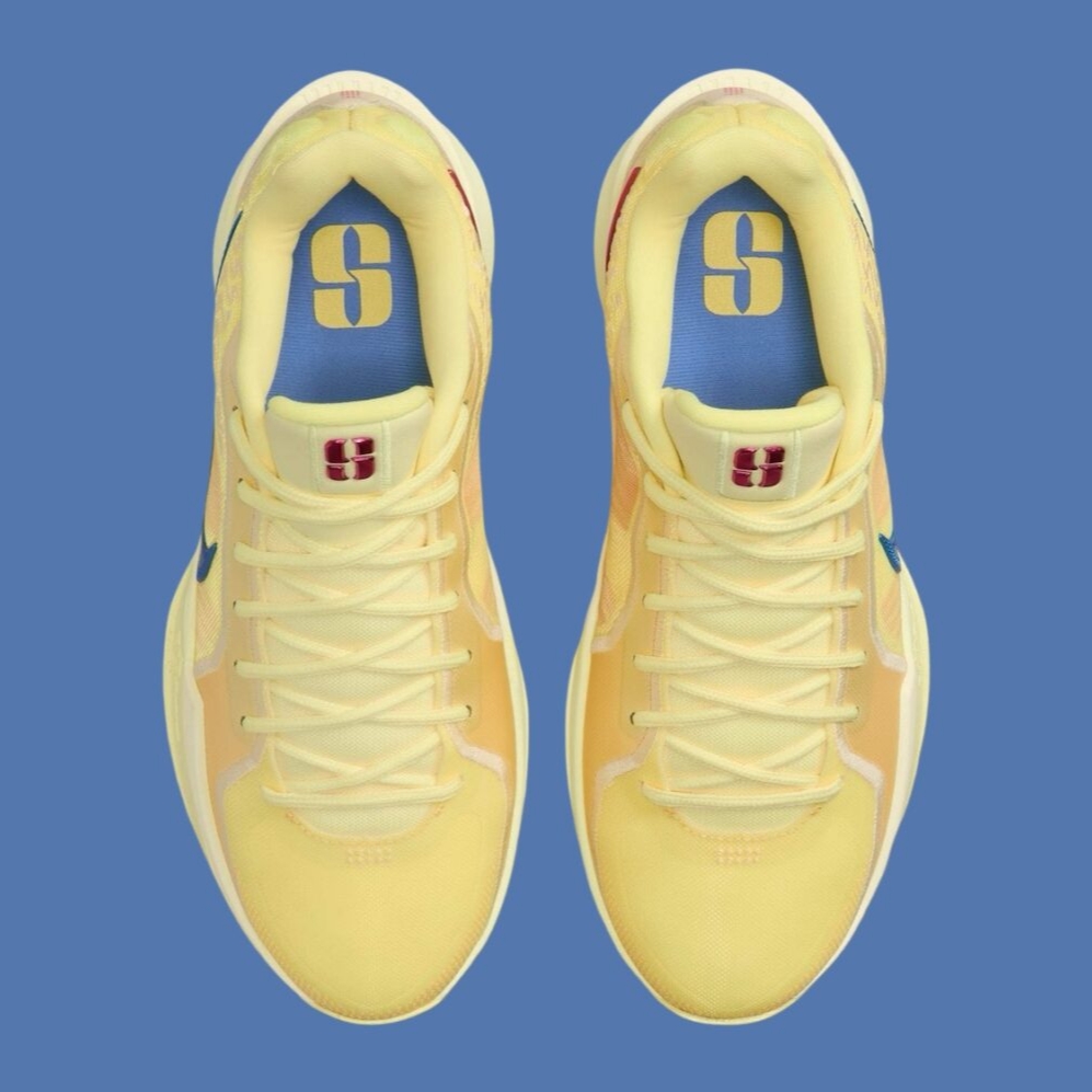 Nike Sabrina 2 Citron Tint Royal Pulse 착용 스타일 - 4